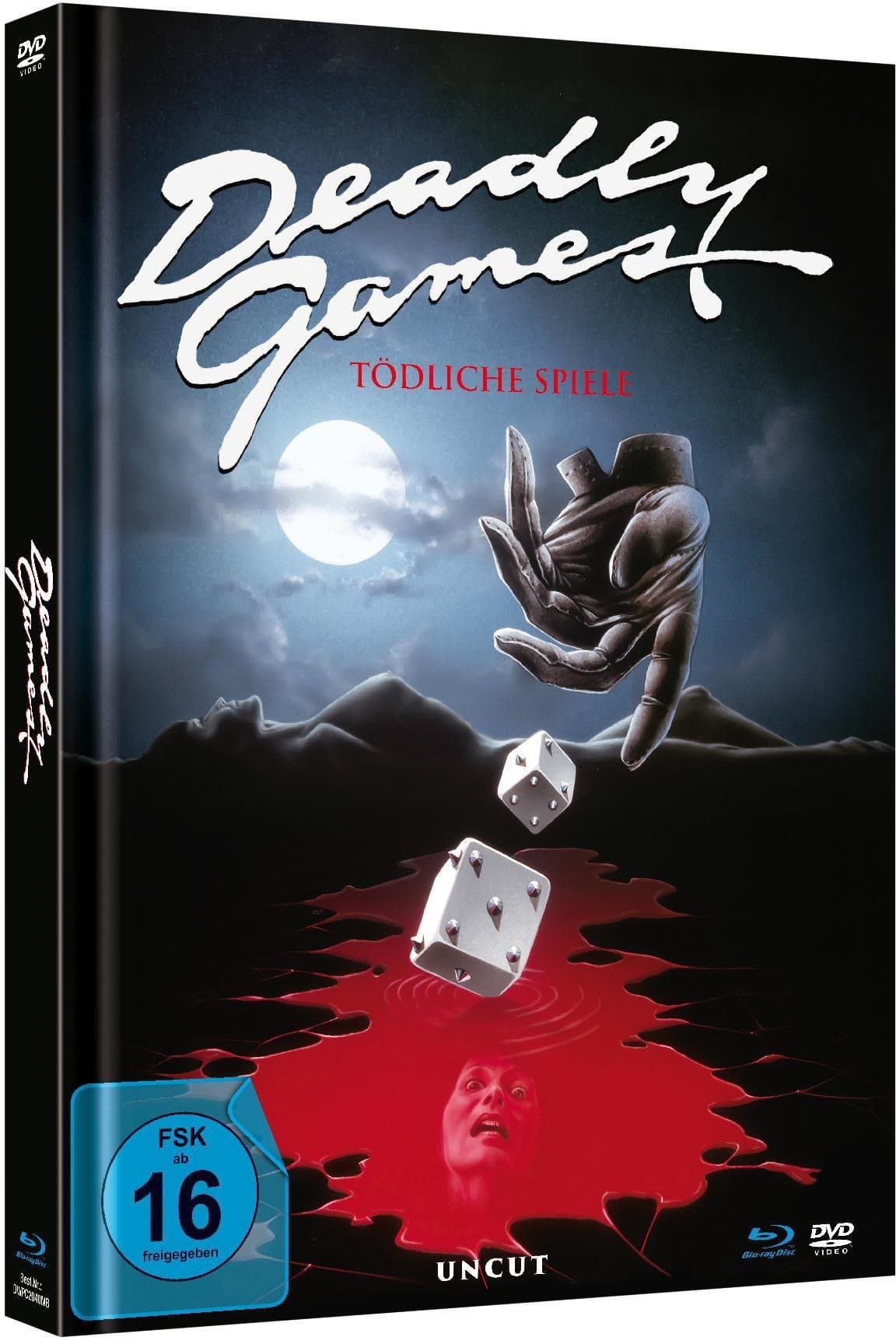 Deadly Games - Tödliche Spiele (Uncut Limited Mediabook, in HD neu abgetastet, Blu-ray+DVD+Booklet)