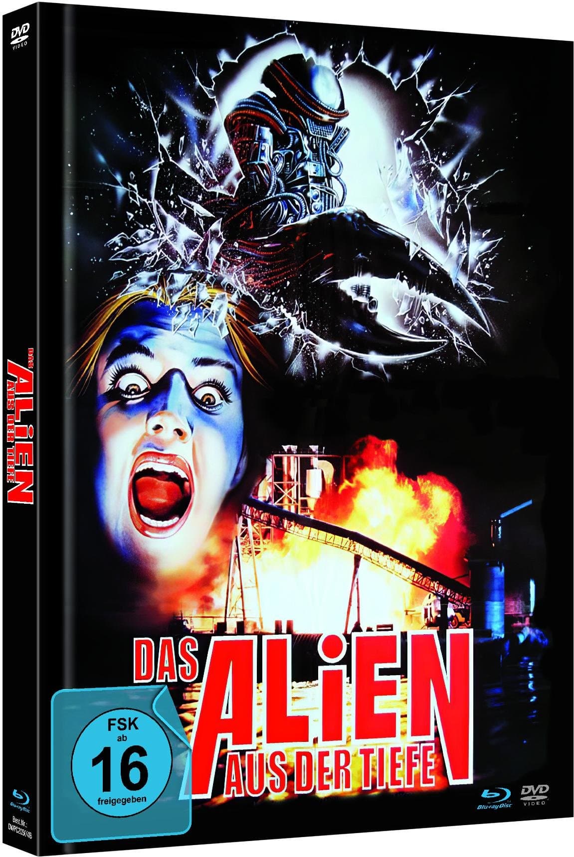 Das Alien aus der Tiefe - Uncut Kinofassung (Limited Mediabook, Blu-ray+DVD+Booklet)