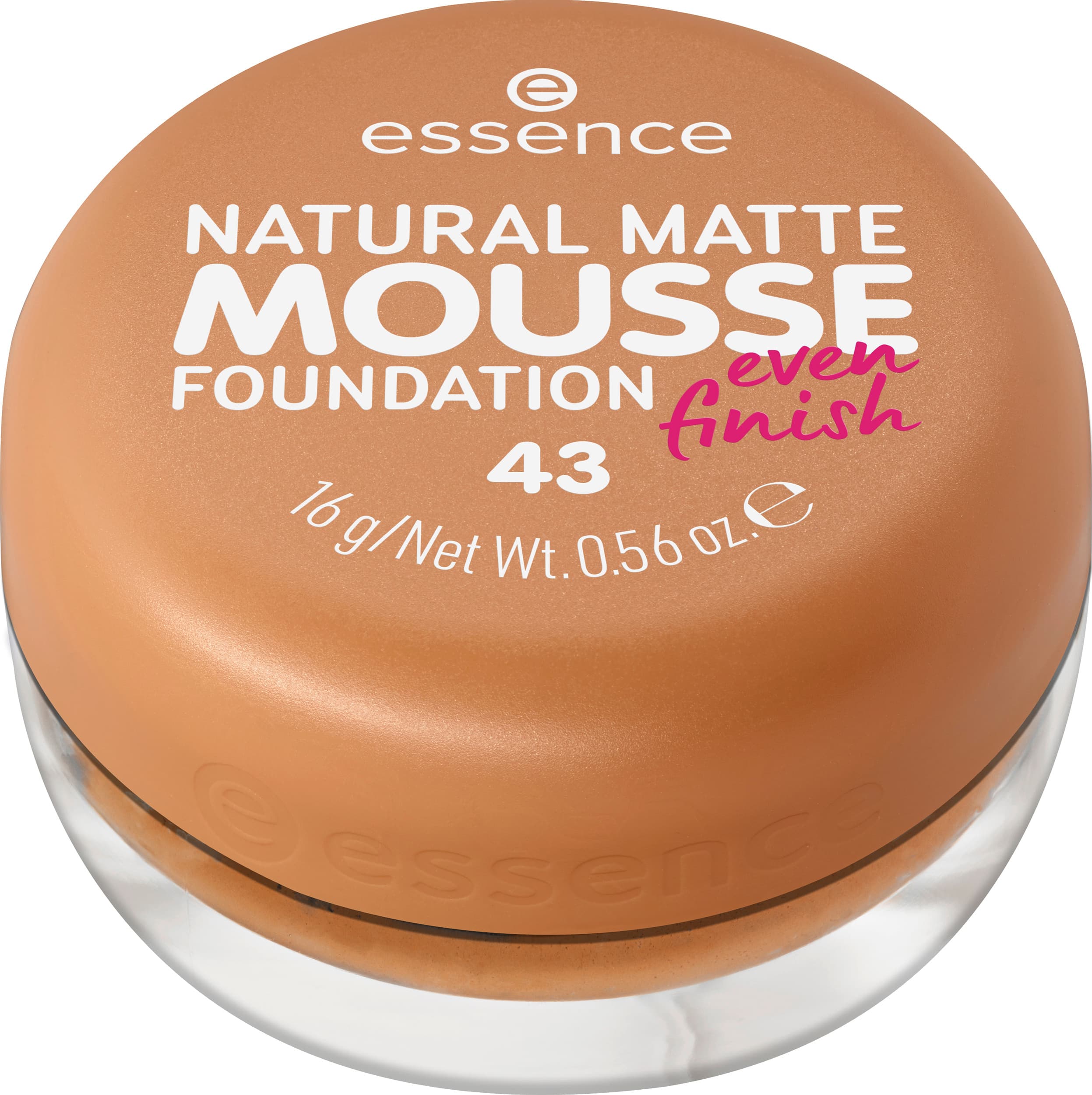 essence NATURAL MATTE MOUSSE FOUNDATION