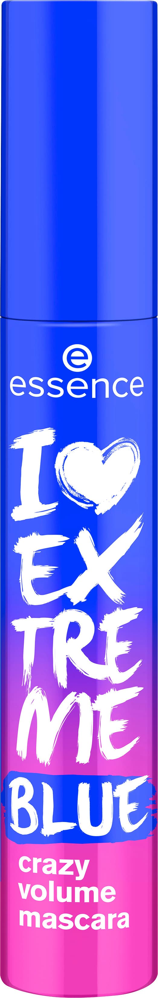 essence I LOVE EXTREME BLUE crazy volume mascara