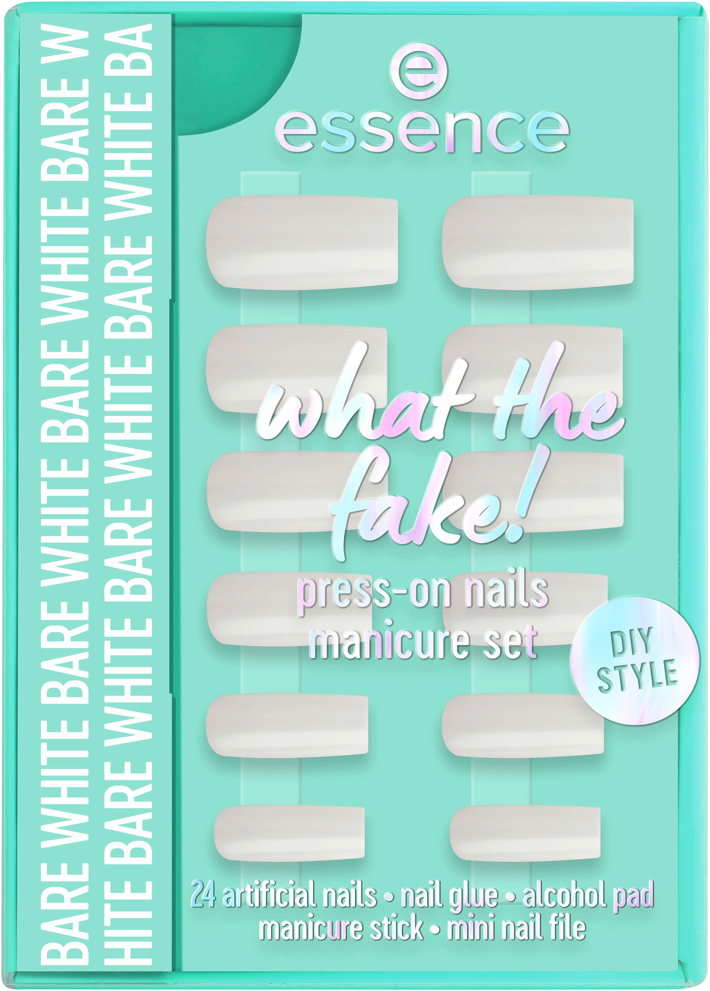 essence what the fake! PRESS-ON NAILS manicure set