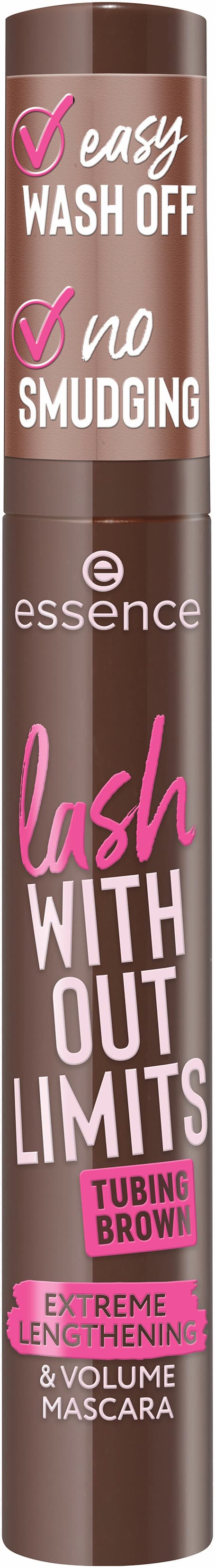 essence LASH WITHOUT LIMITS tubing extreme mascara