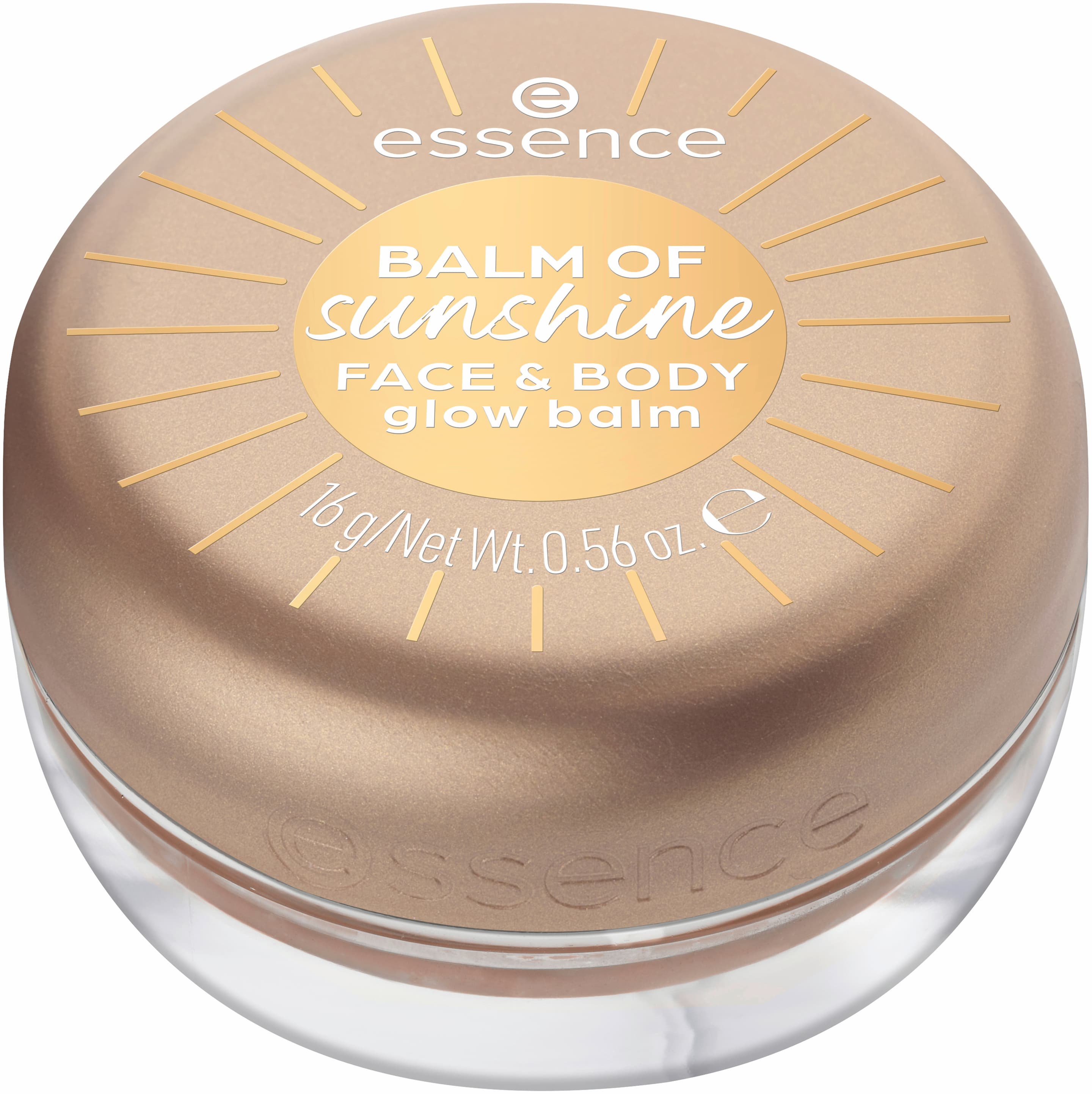 essence BALM OF SUNSHINE face & body glow balm
