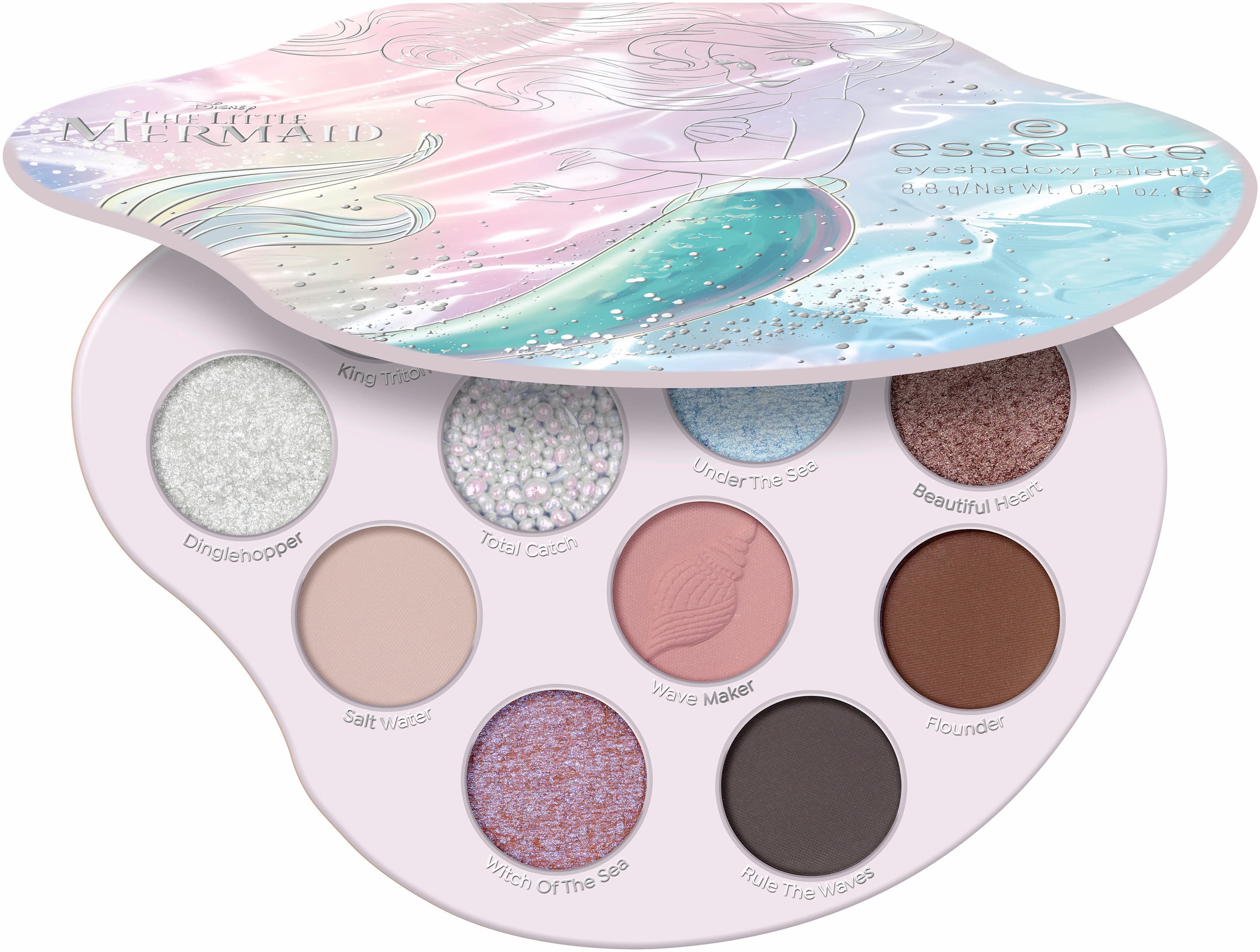 essence Disney THE LITTLE MERMAID eyeshadow palette