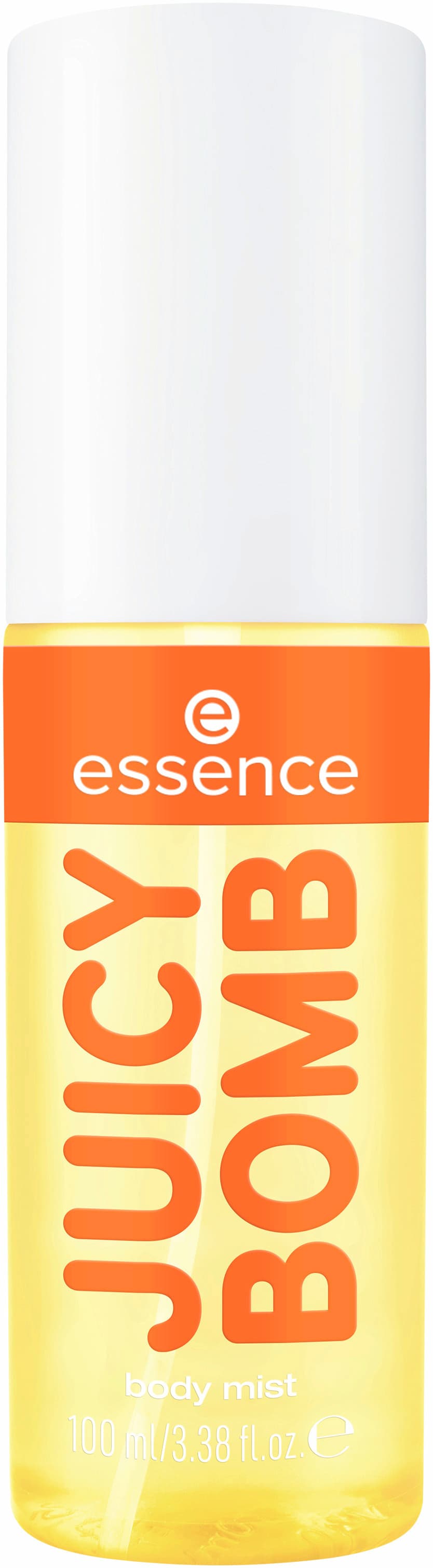 essence JUICY BOMB sweet drop body mist Caramel Cloud