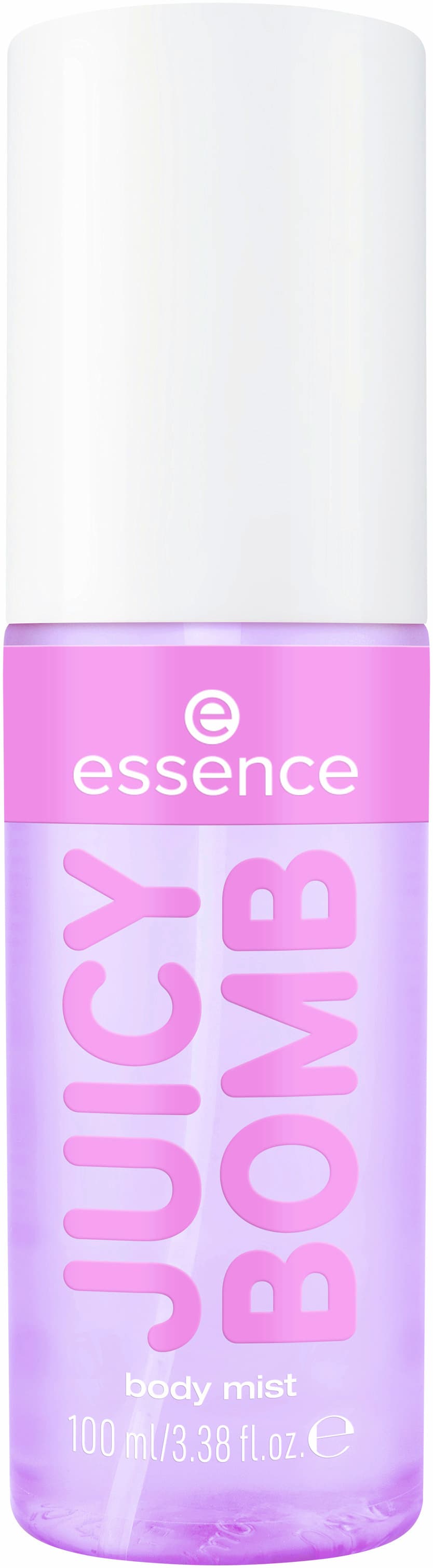 essence JUICY BOMB sweet drop body mist Caramel Cloud