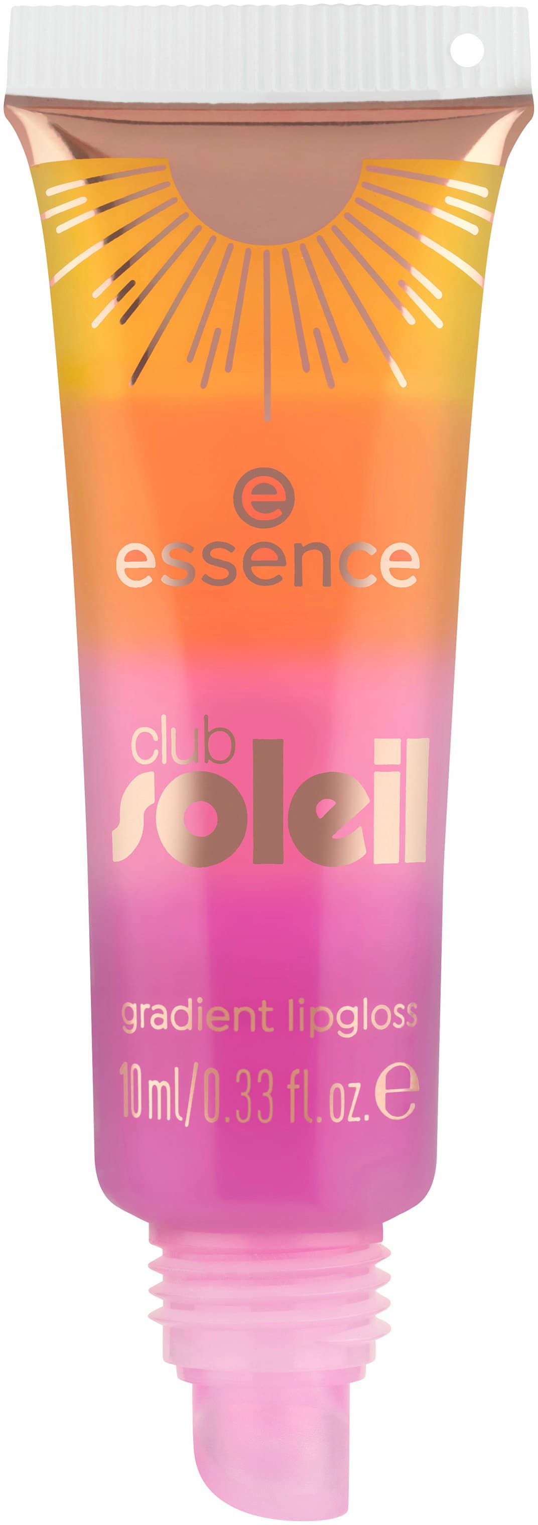 essence club SOLEIL gradient lipgloss