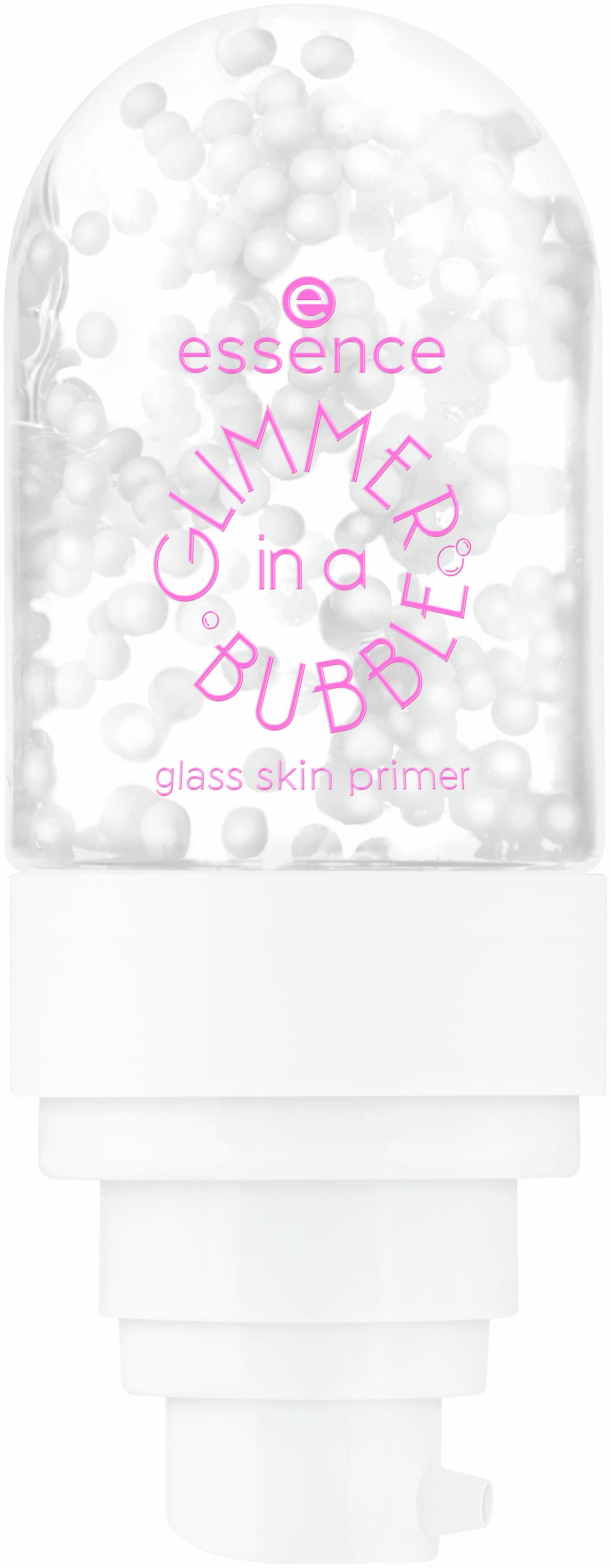 essence GLIMMER IN A BUBBLE glass skin primer