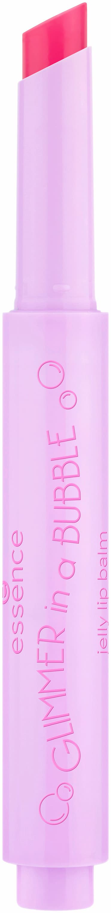 essence GLIMMER IN A BUBBLE jelly lip balm