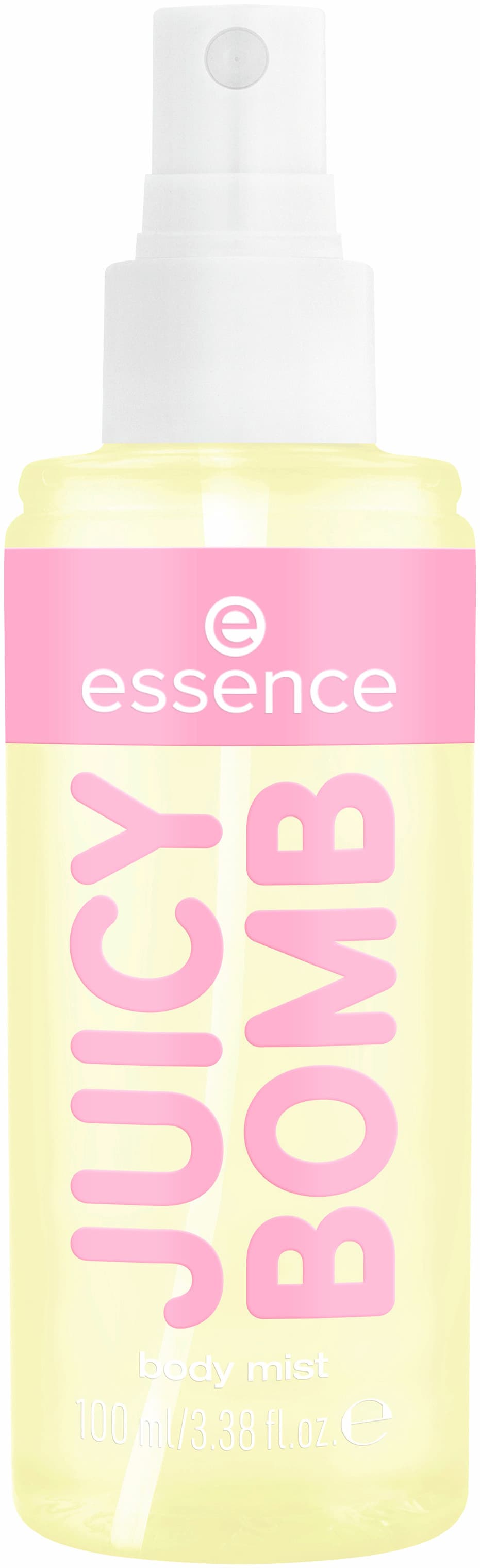 essence JUICY BOMB tropical drop Bodymist Pineapple Paradise