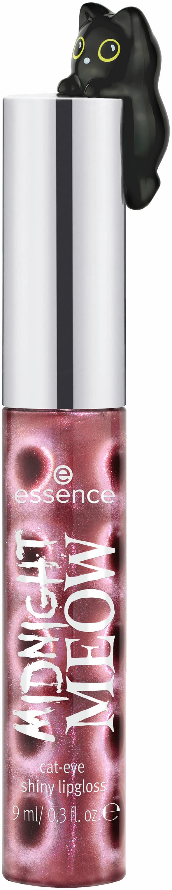 essence MIDNIGHT MEOW cat-eye shiny Lipgloss