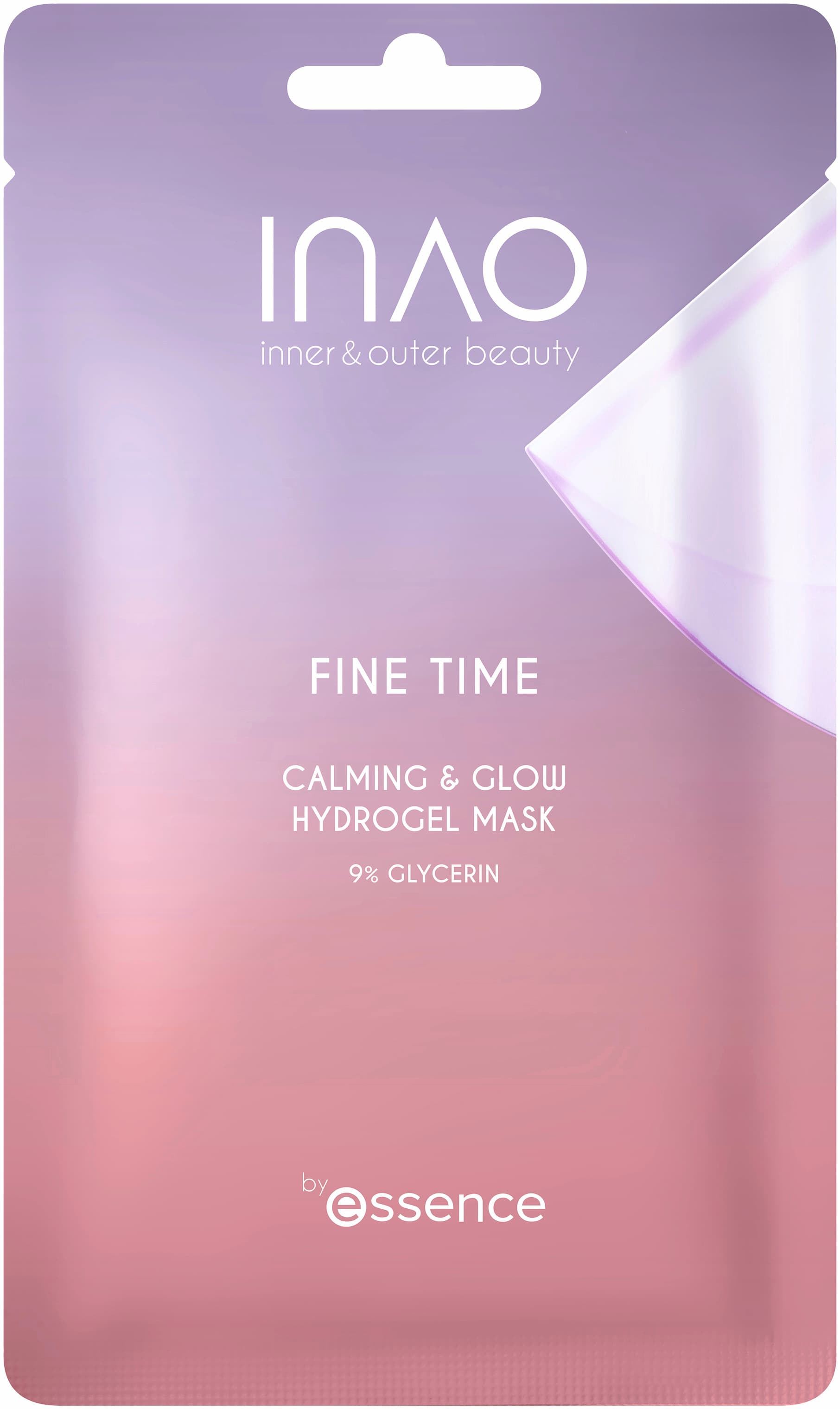 INAO Fine Time Calming & Glow Hydrogel Mask
