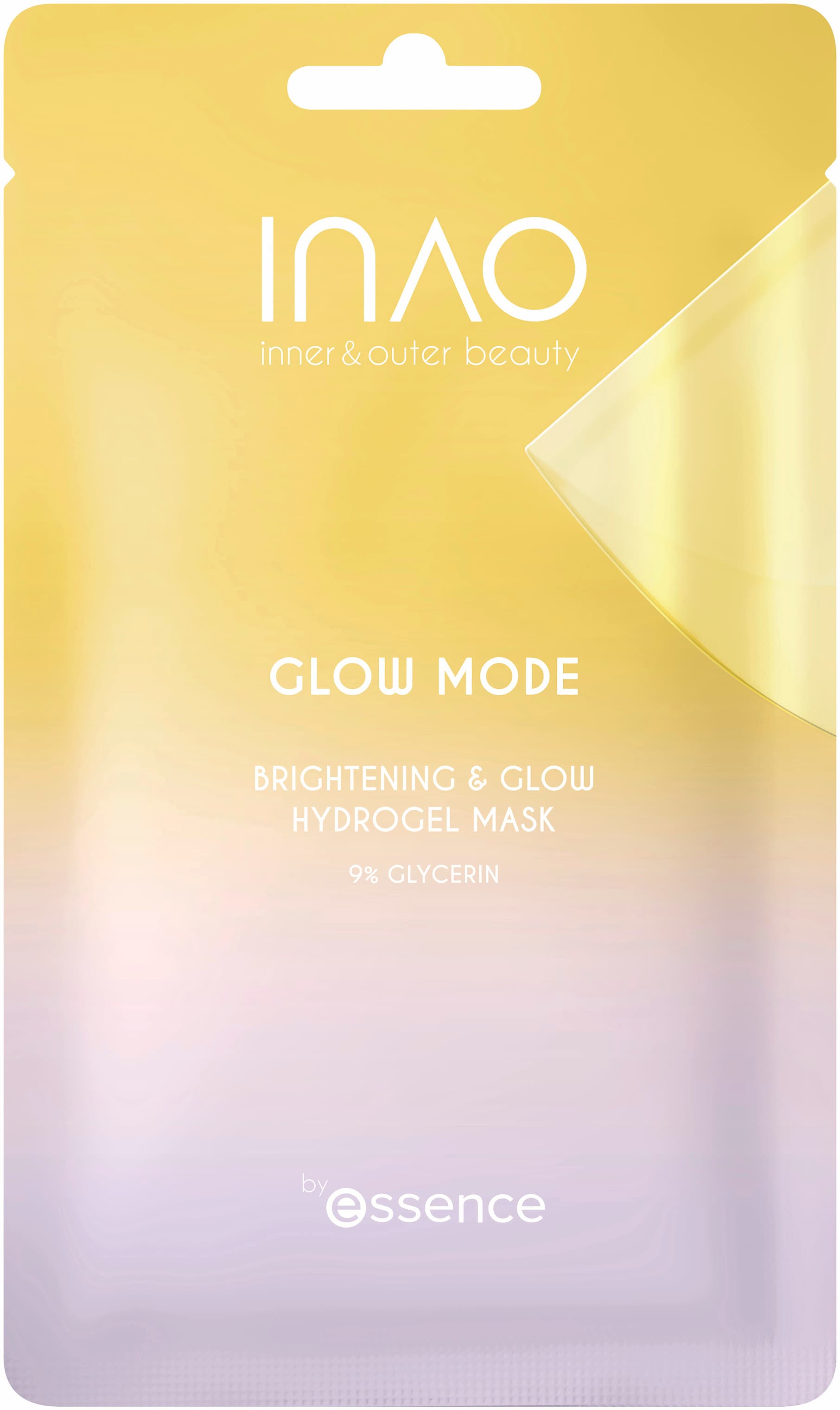 INAO Glow Mode Brightening & Glow Hydrogel Mask