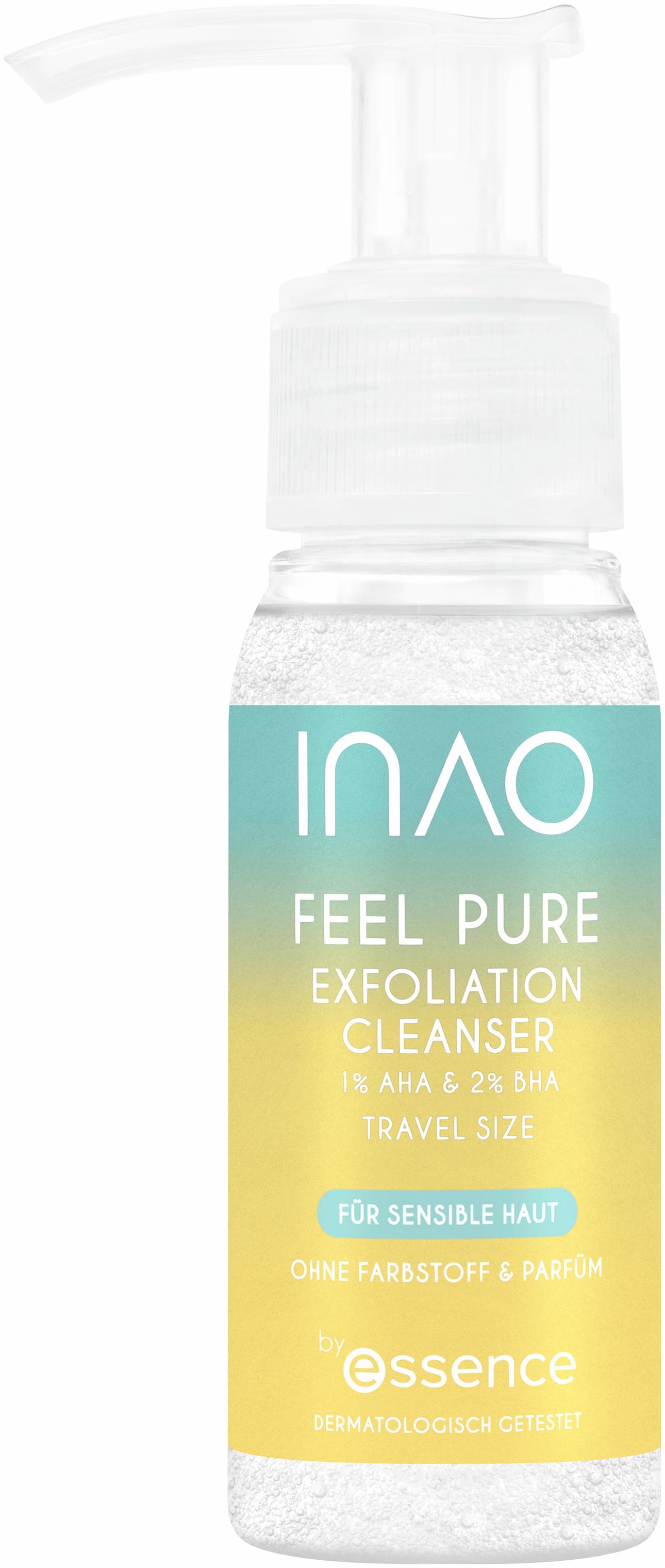 INAO Feel Pure Exfoliation Cleanser travel size