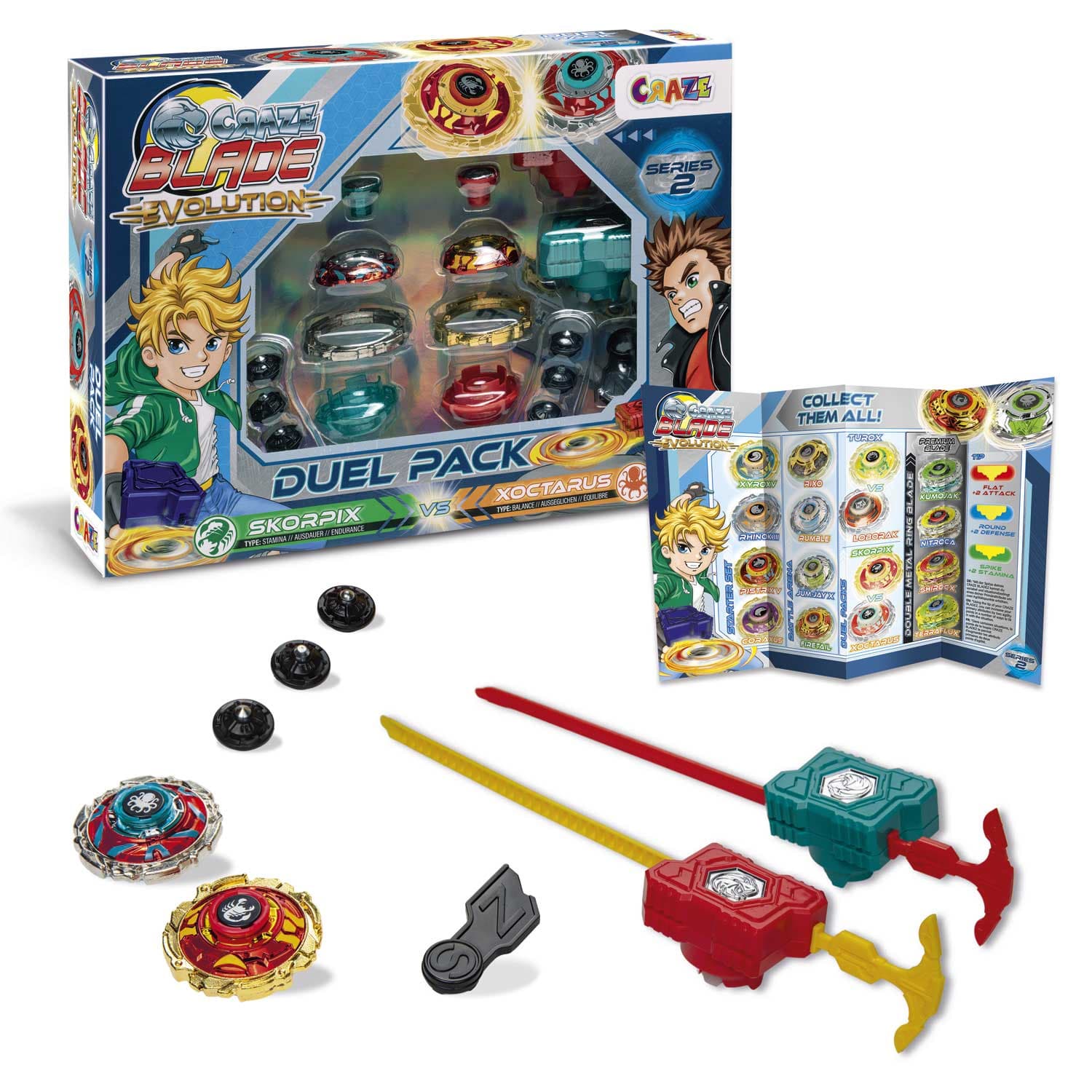 CRAZE - BLADE Set Evolution Skorpix Xoctarus