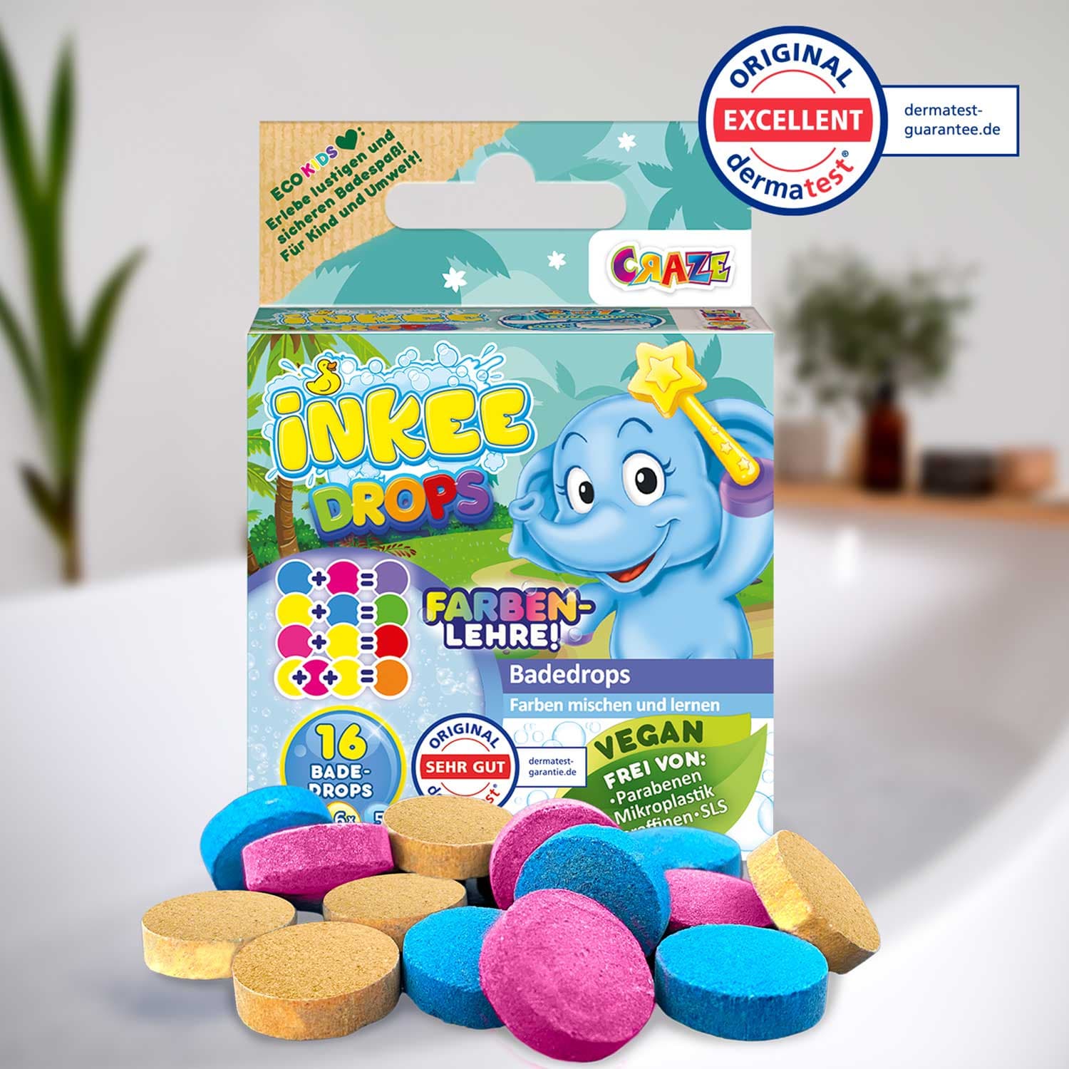 CRAZE - INKEE 16 Badedrops