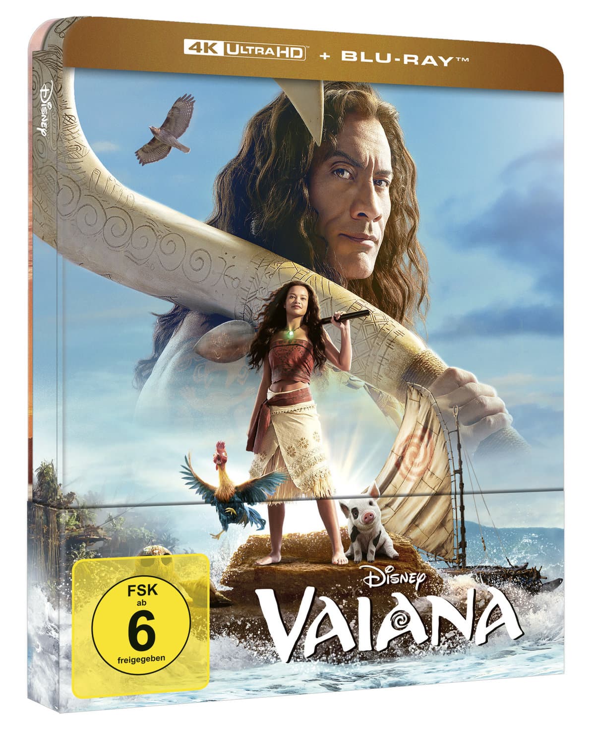 Vaiana - Steelbook - Limited Edition (4K Ultra HD) (+ Blu-ray)