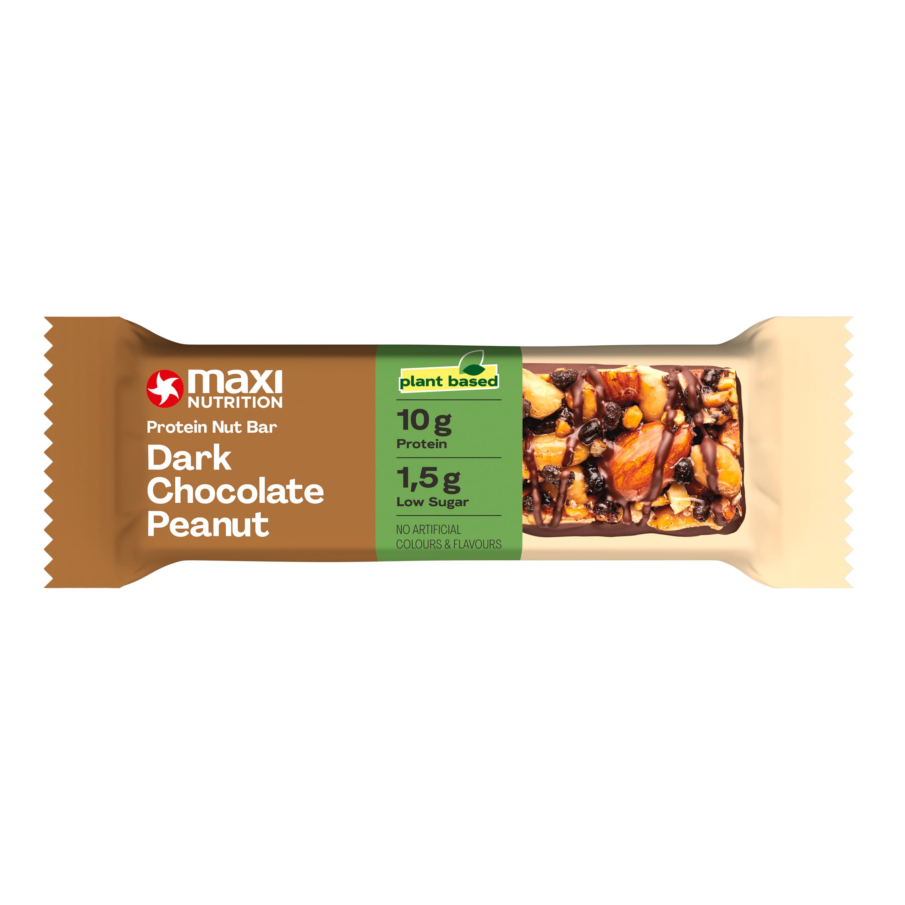 maxi nutrition Proteinriegel Dark Chocolate Peanut