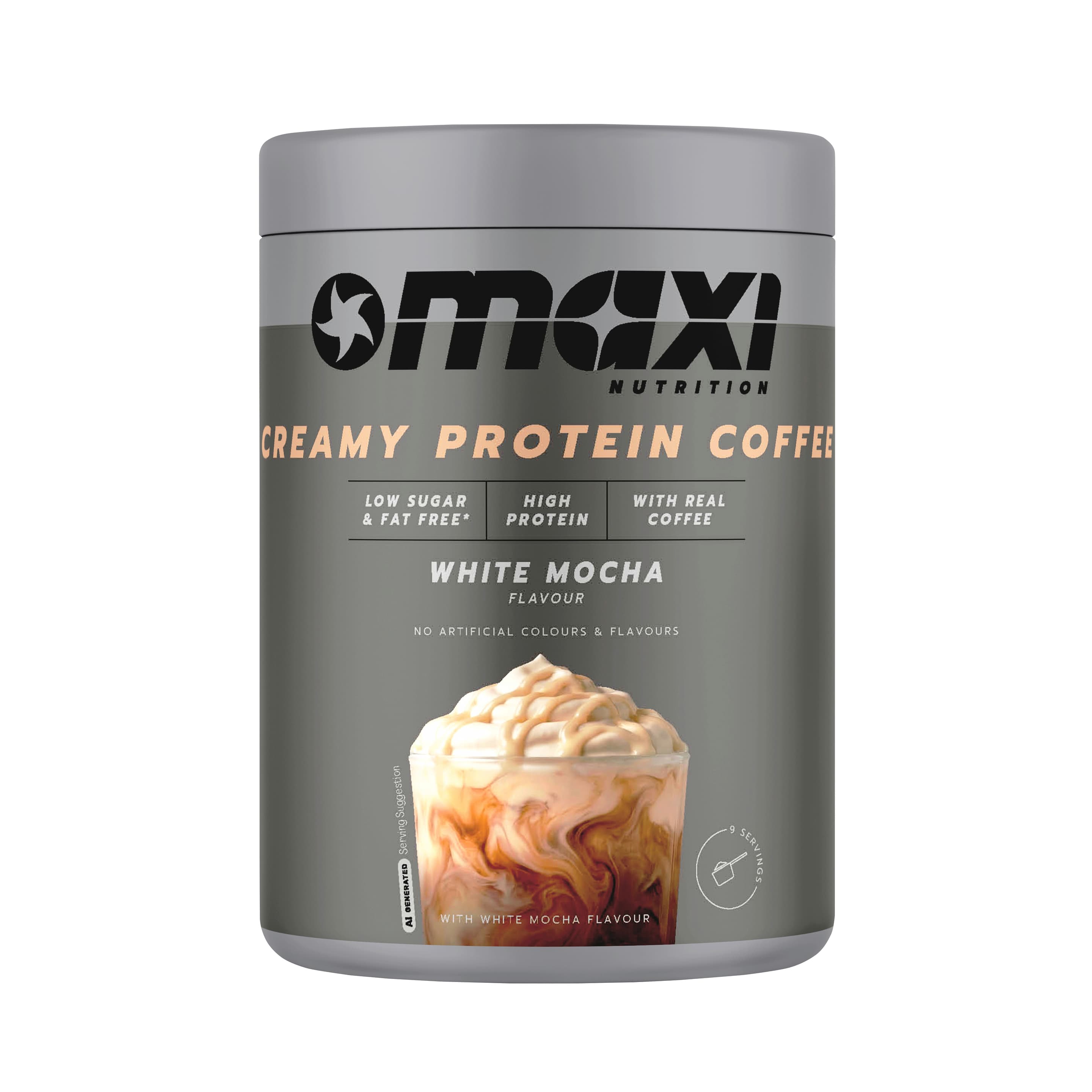 maxi nutrition Creamy Protein Coffee White Mocha