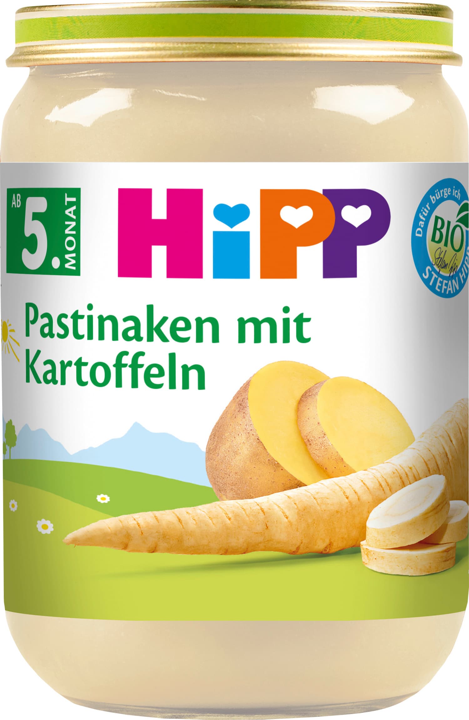 Hipp Gemüse: Pastinaken mit Kartoffeln