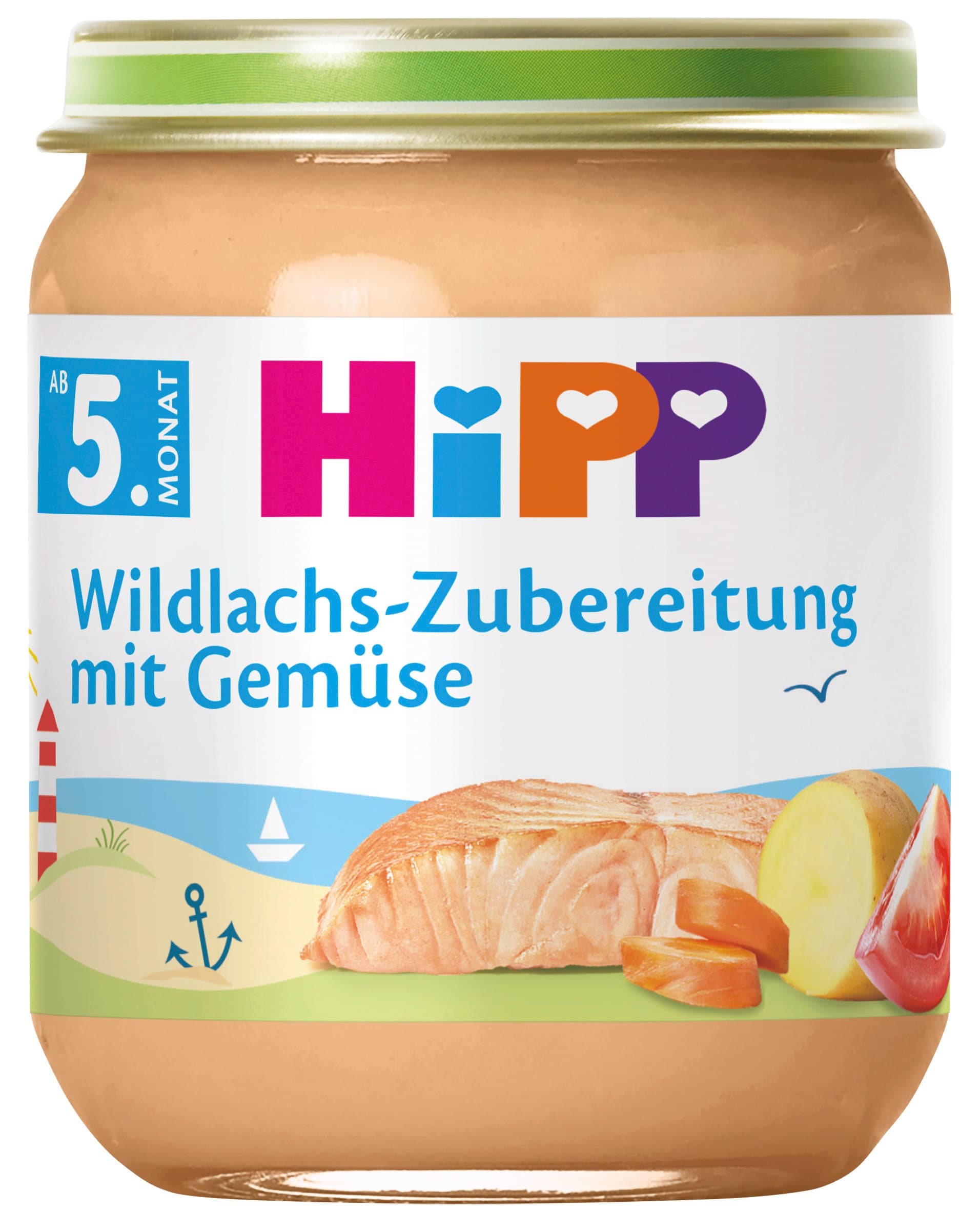 HiPP Bio Wildlachs-Zubereitung mit Gemüse