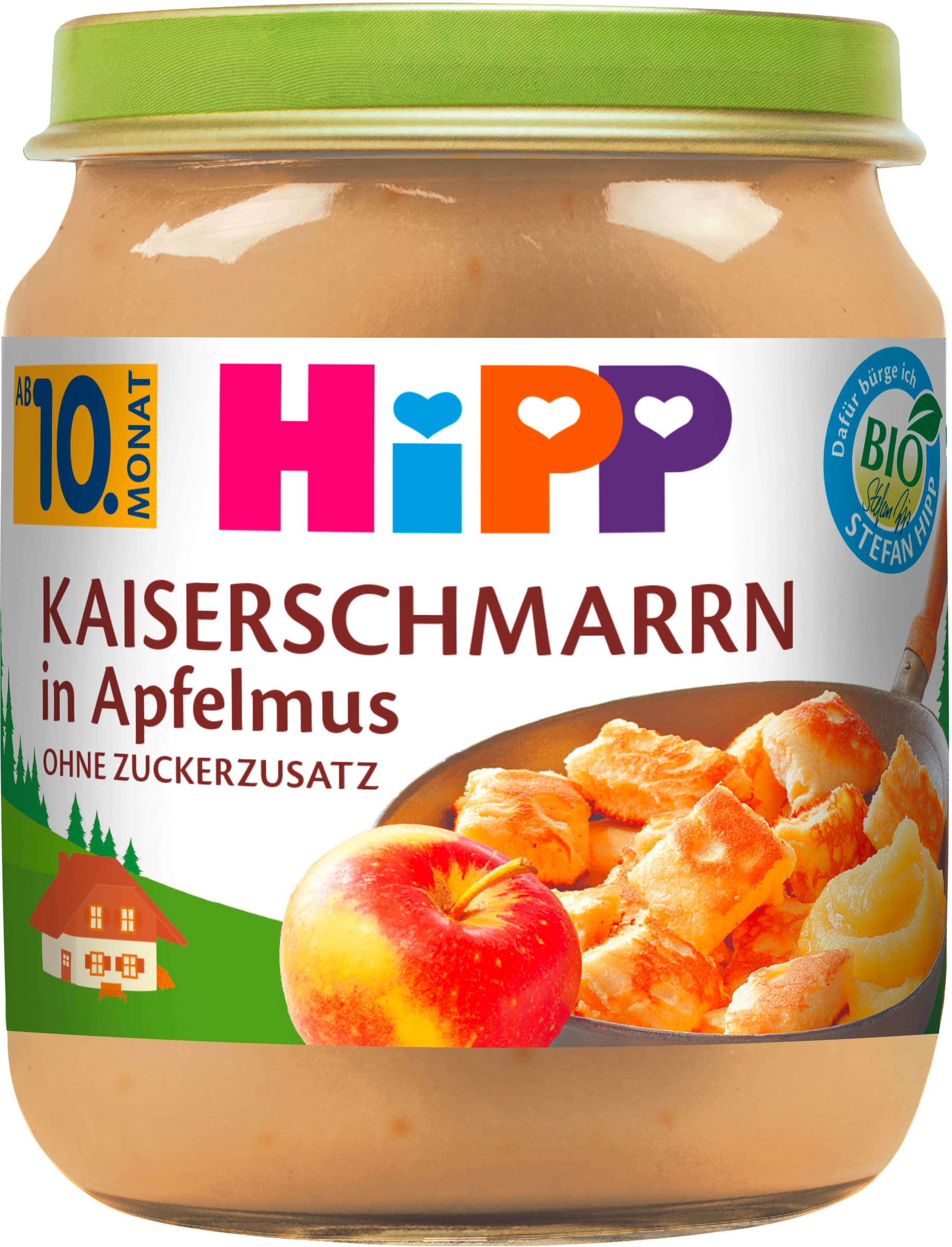 HiPP Bio dezerty Kaiserschmarrn v jablkovej šťave