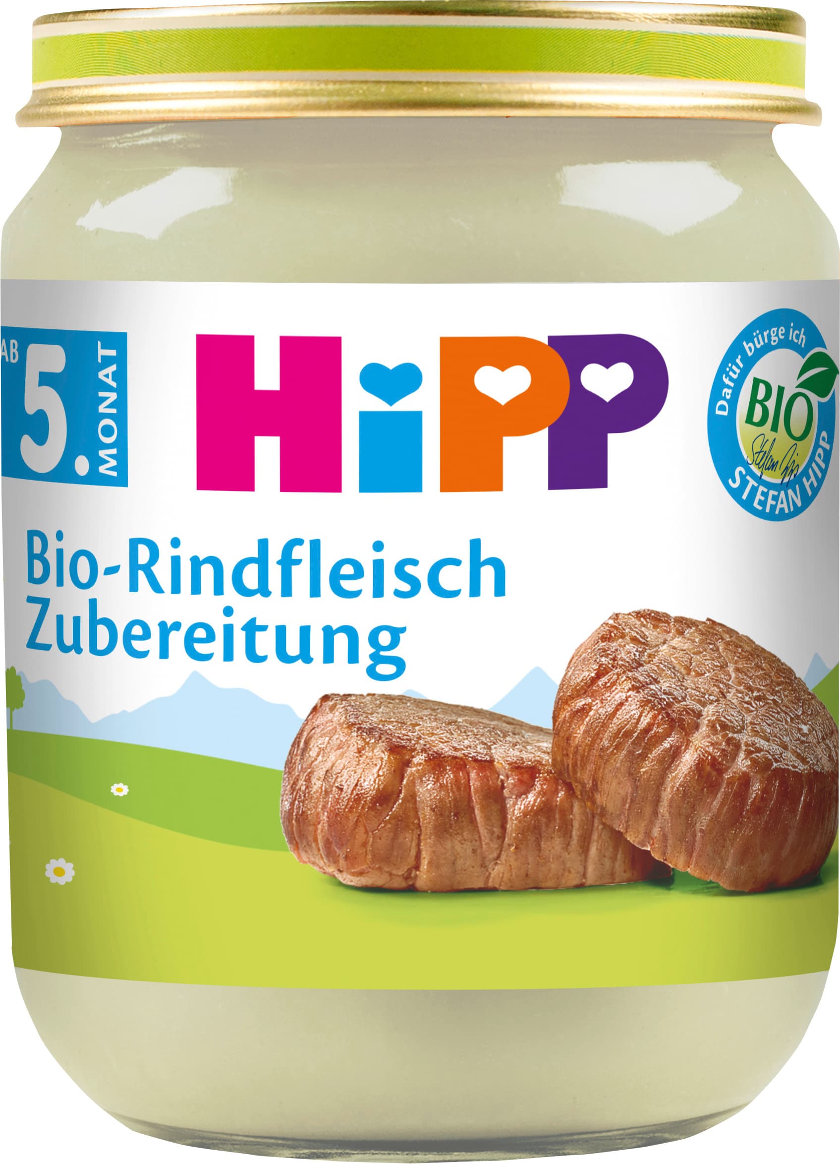 HiPP Bio Rindfleisch Zubereitung