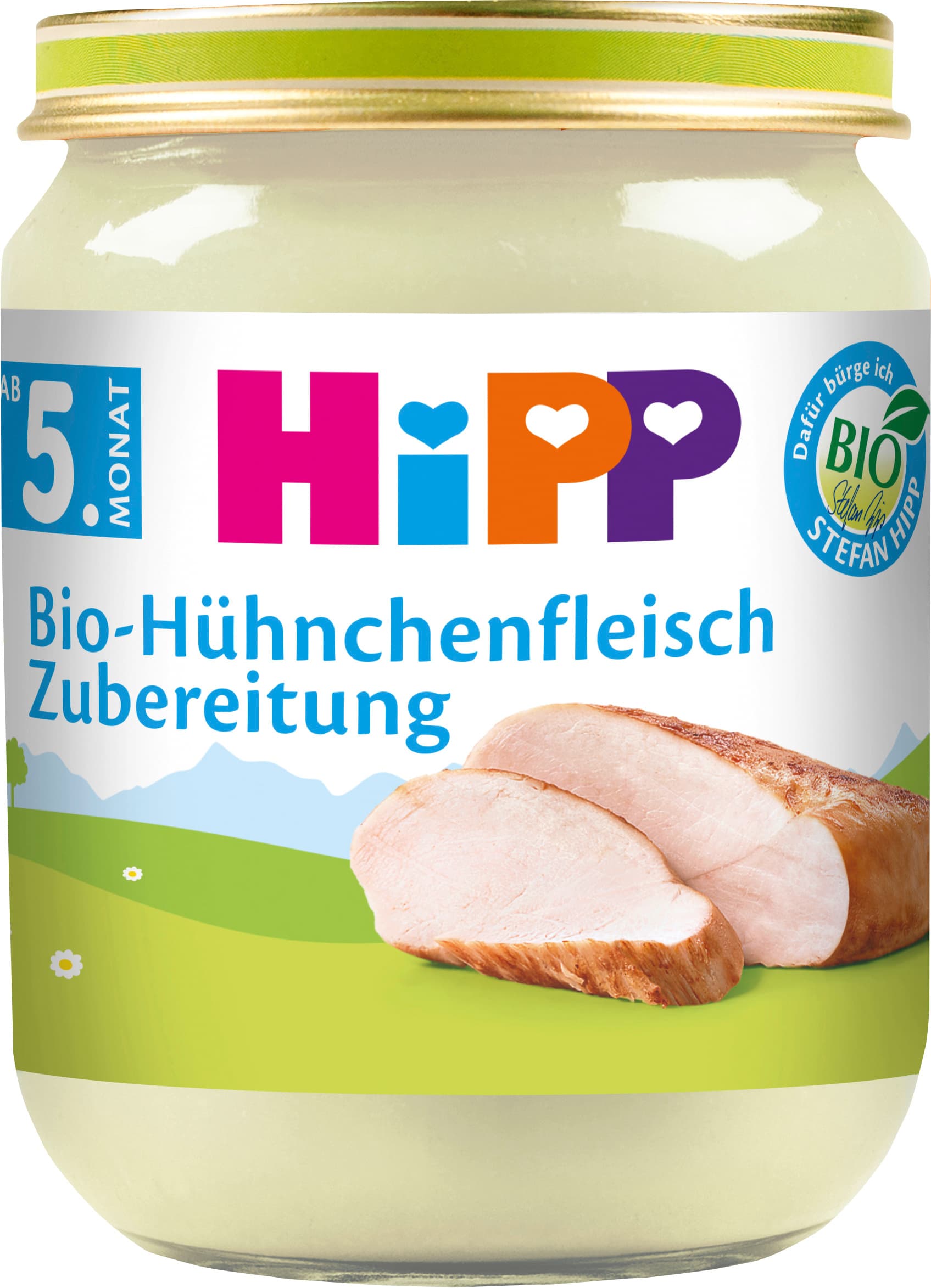 HiPP Bio-Hühnchenfleisch-Zubereitung