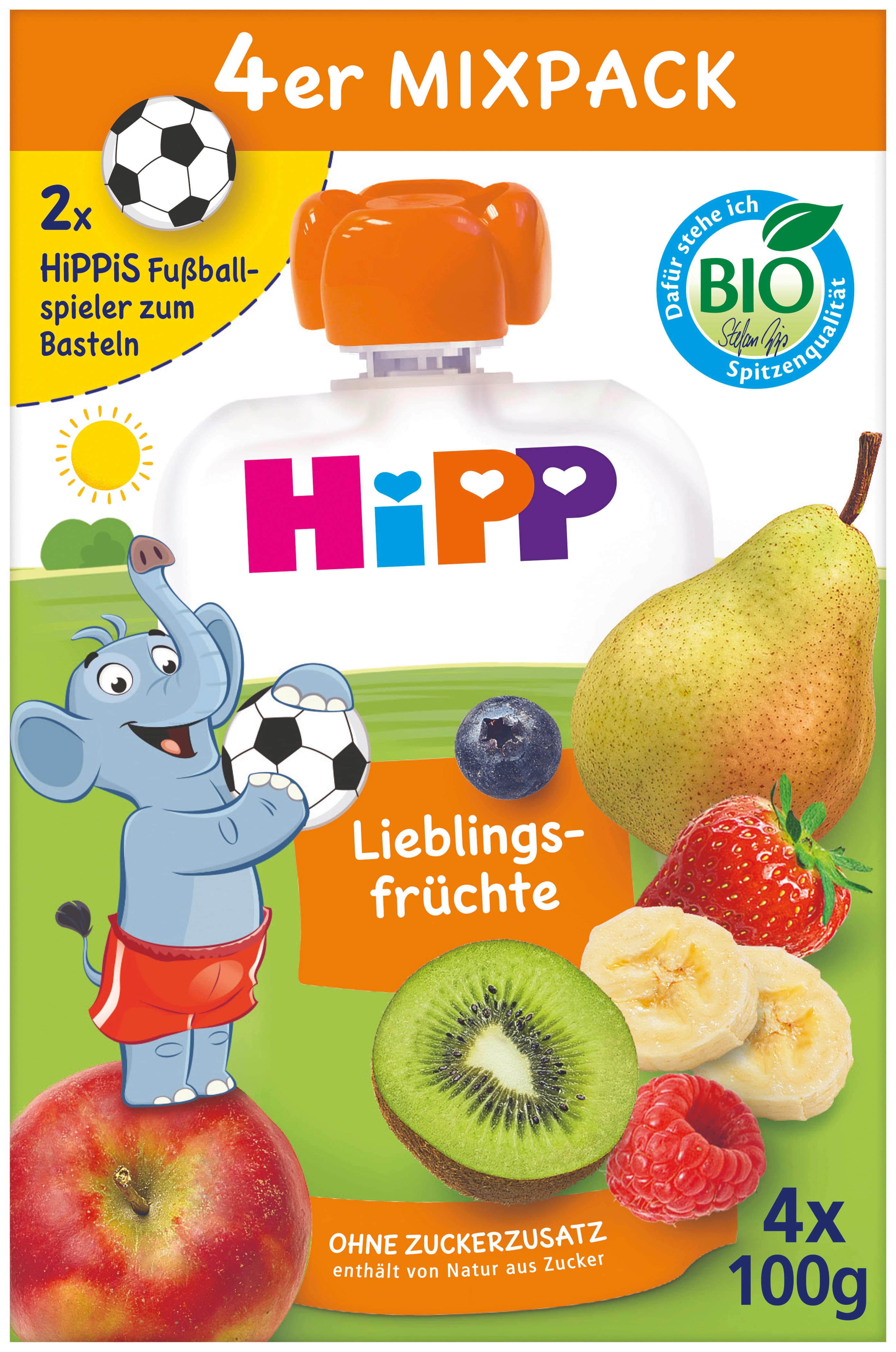 HiPP Bio für Kinder HiPPiS 4er Mixpack
