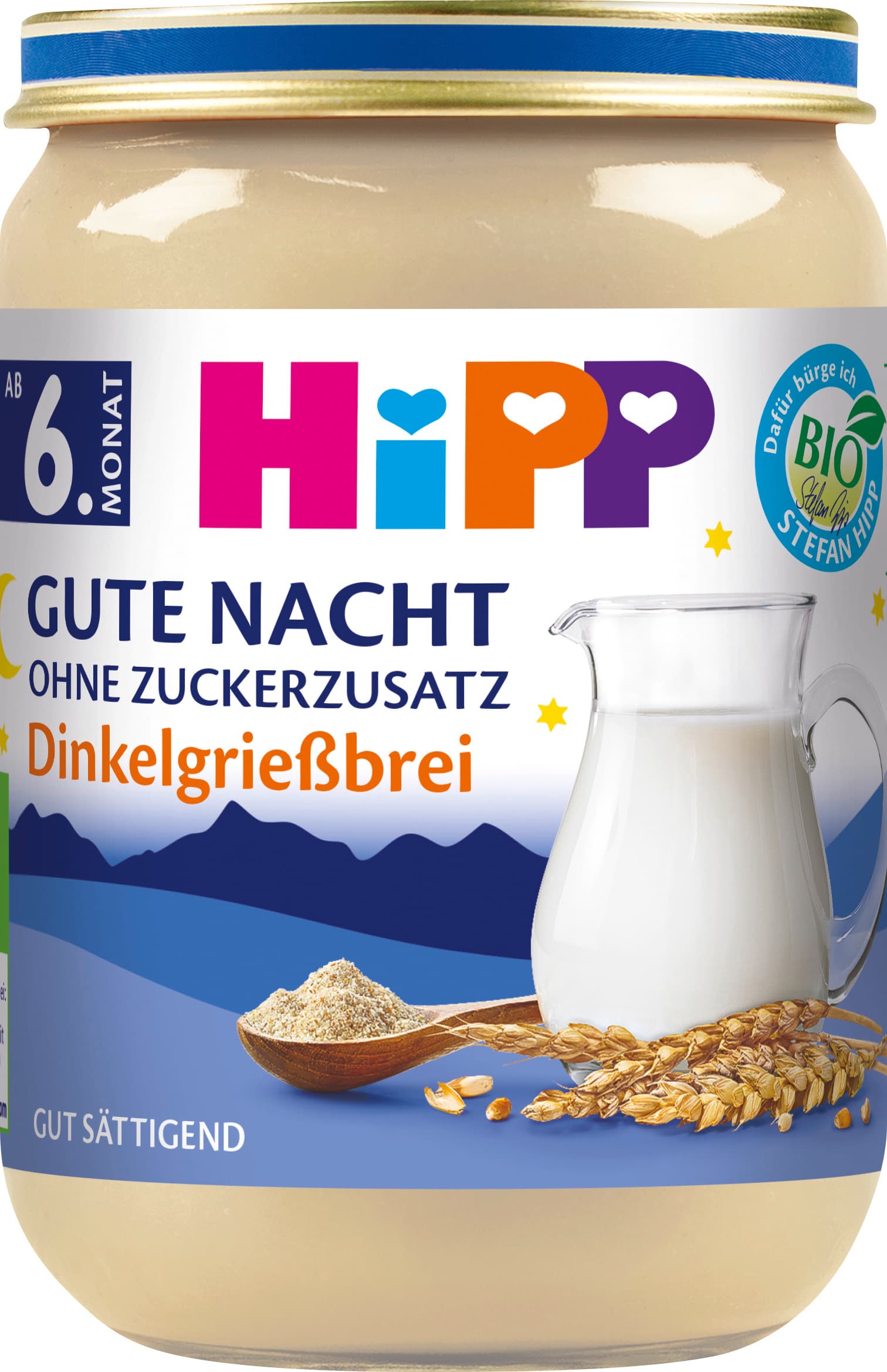 HiPP Bio Gute Nacht Dinkelgrießbrei