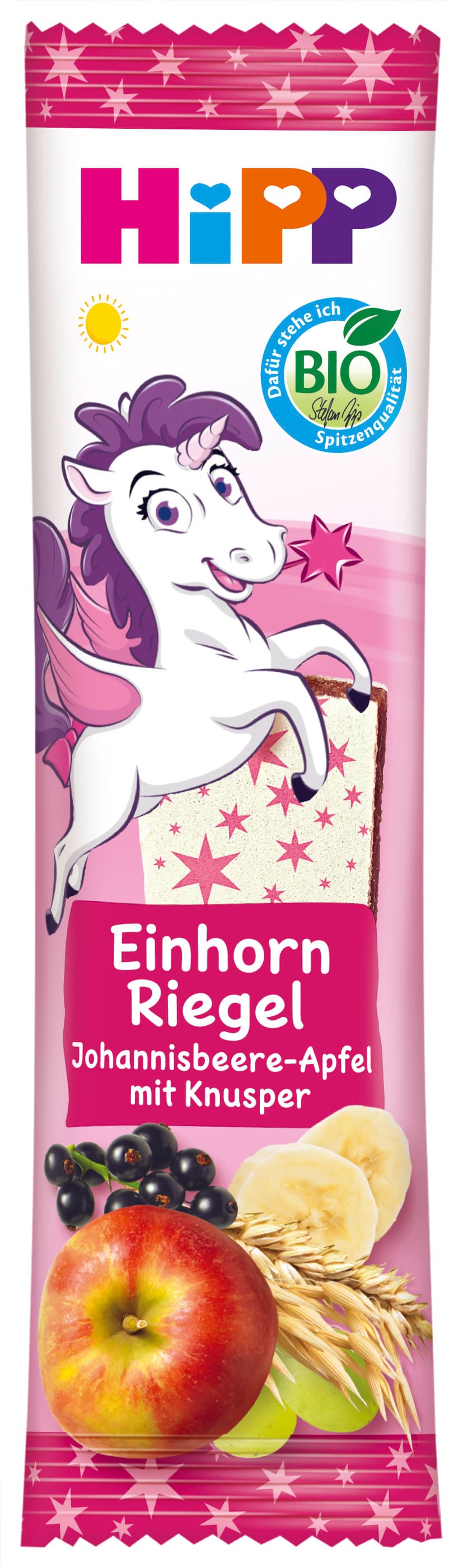 HiPP Bio für Kinder: Zauber Riegel Traube-Banane mit Knusper