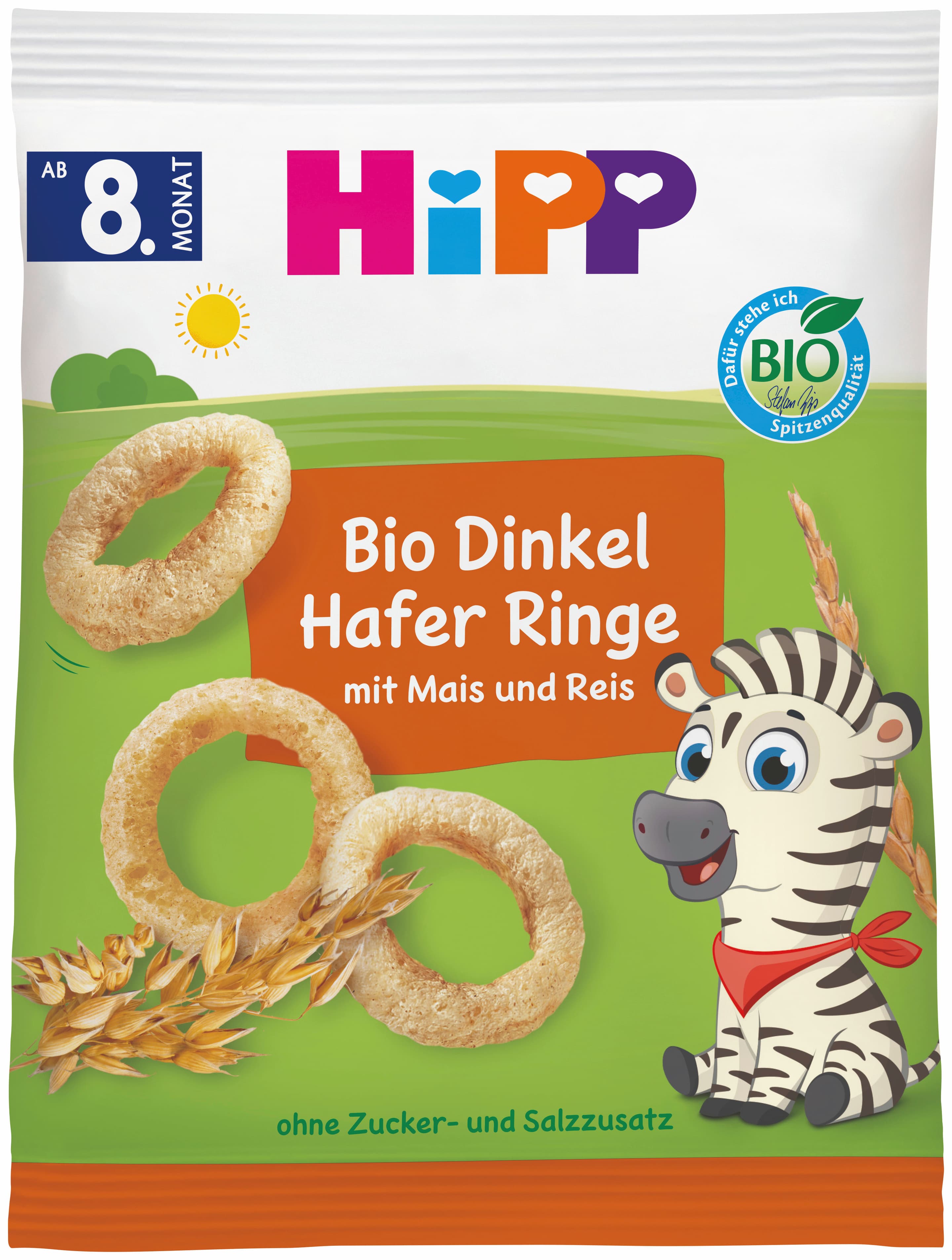 HiPP Knabberprodukt: Bio Dinkel-Hafer Ringe