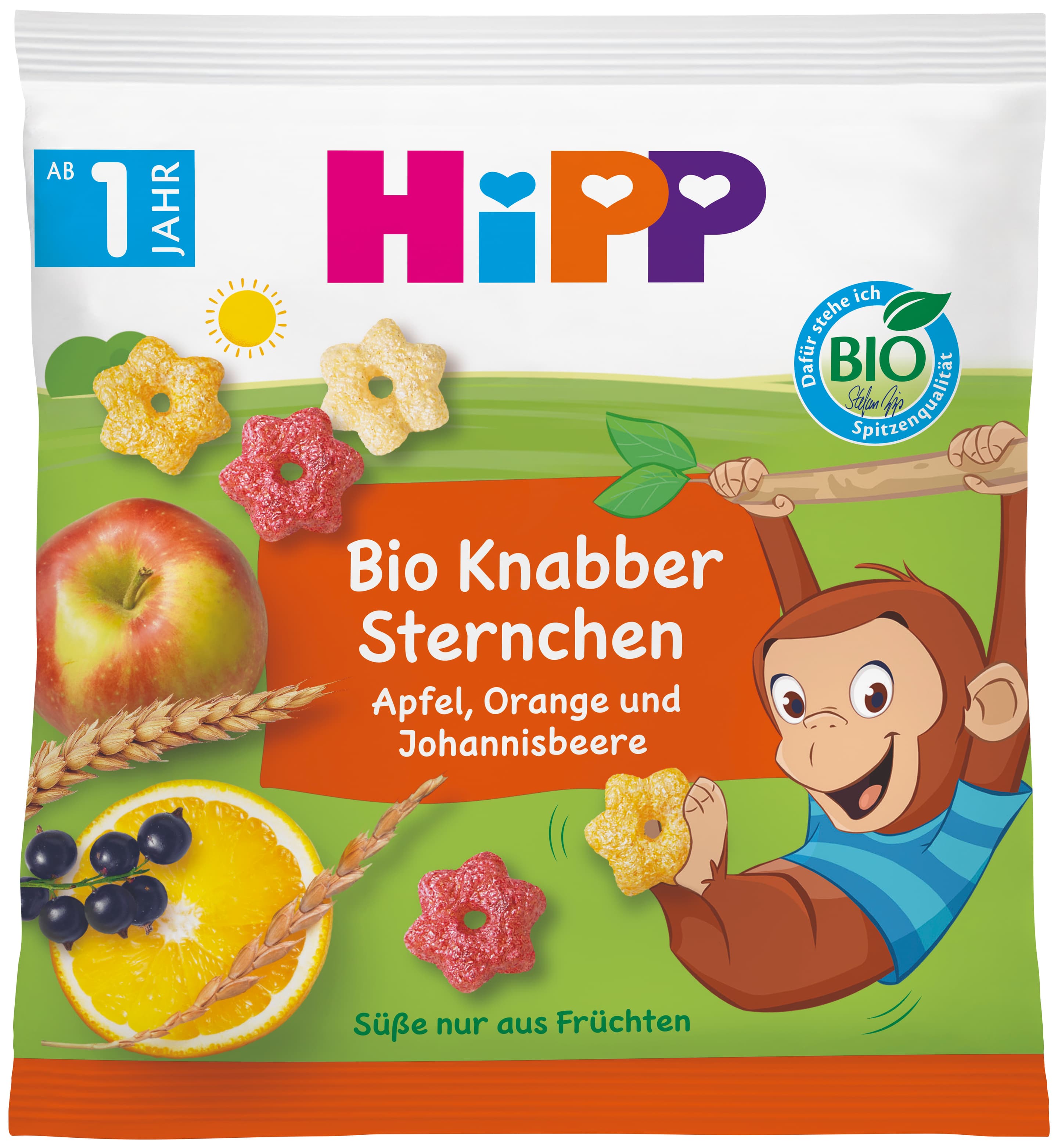 HiPP Bio für Kinder: Knabber Sternchen