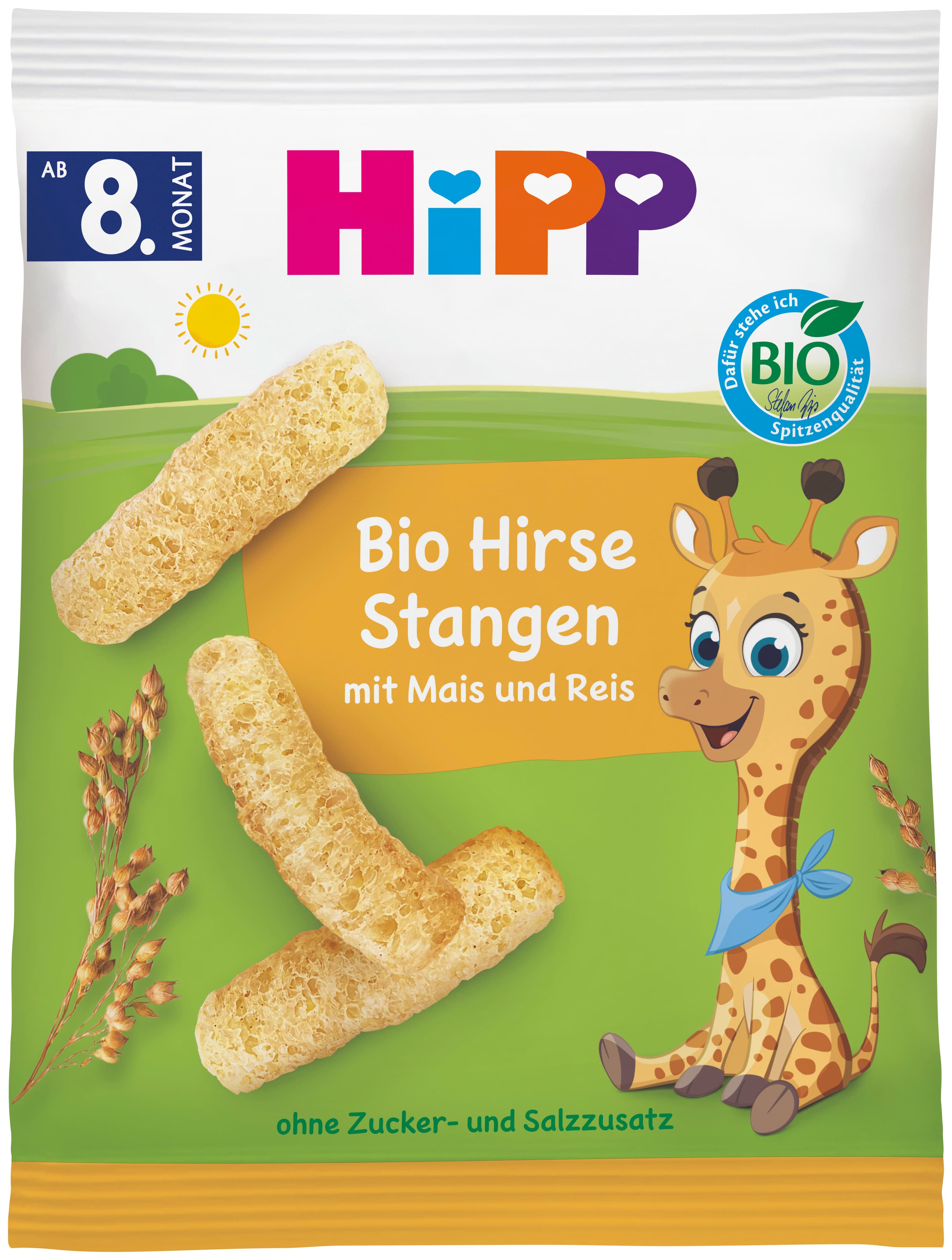HiPP Knabberprodukte: Bio Hirse Stangen