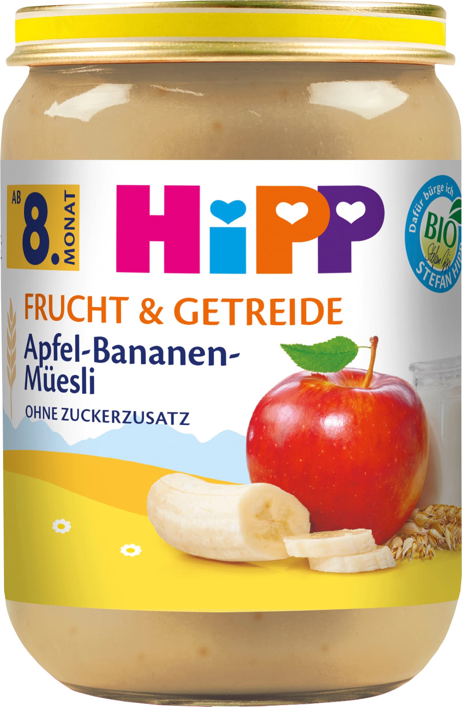 HiPP Bio Frucht und Getreide Apfel-Bananen-Müesli