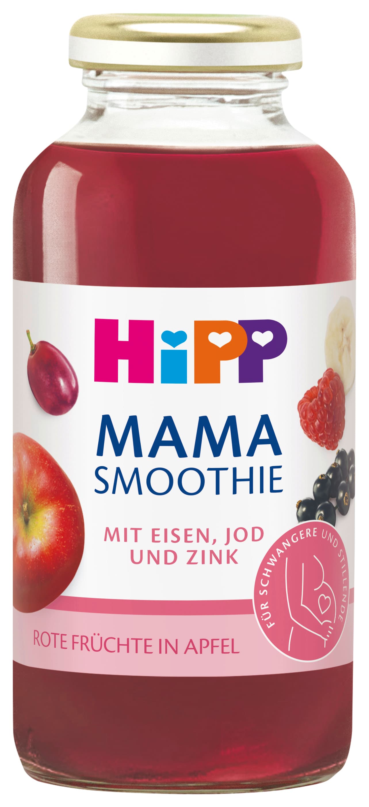 HiPP Mama Still Smoothie Rote Früchte in Apfel