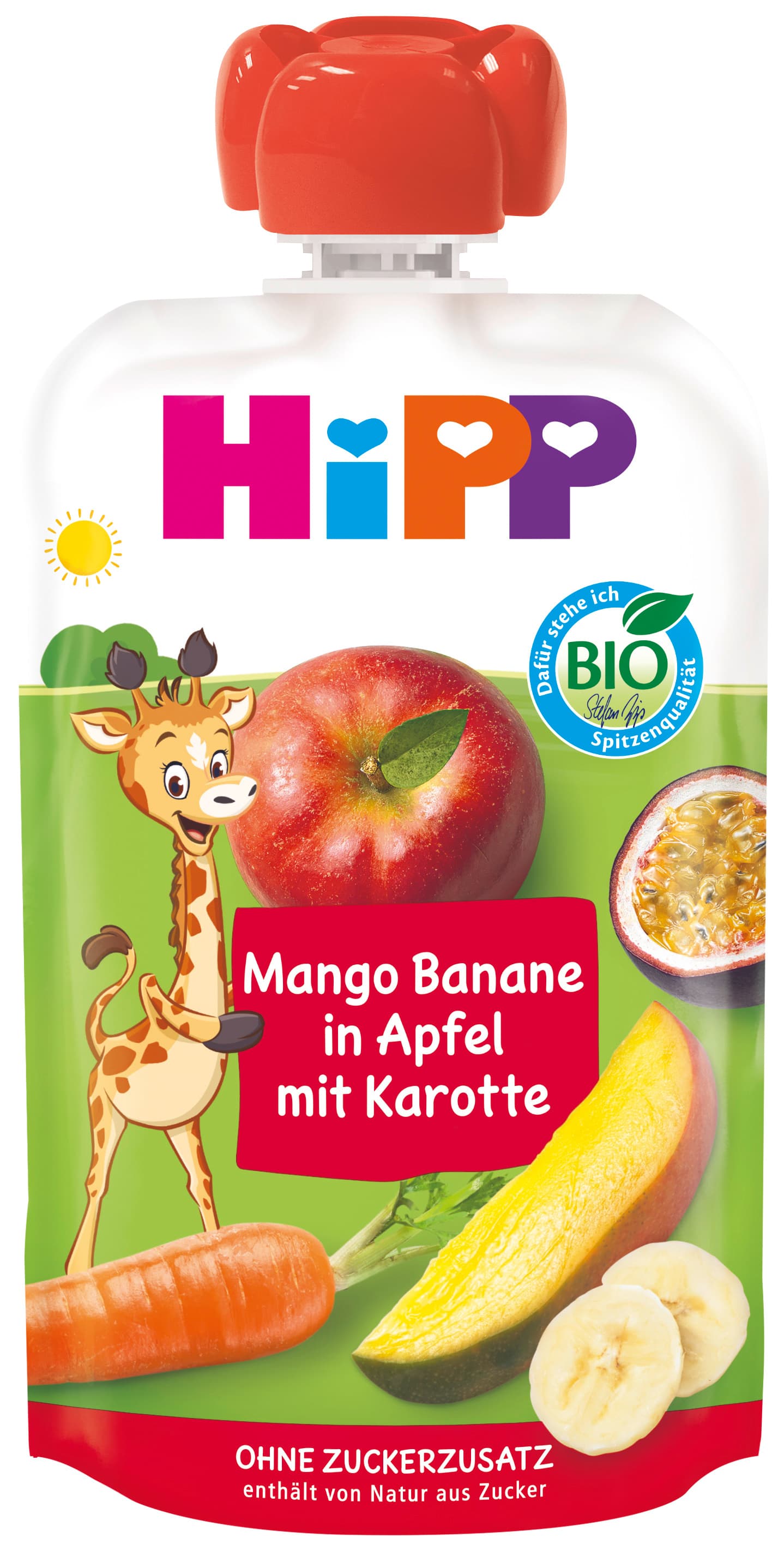 HiPP Bio Mango Banane in Apfel mit Karotte