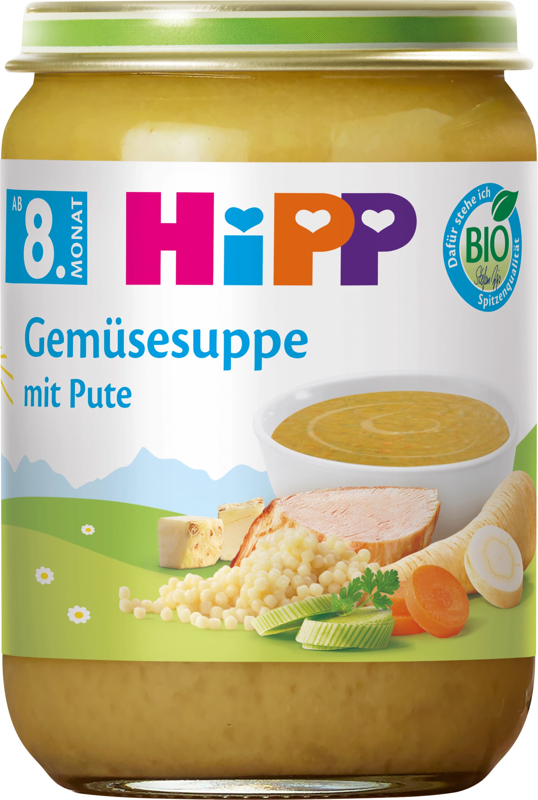 HiPP Bio Gemüsesuppe mit Pute