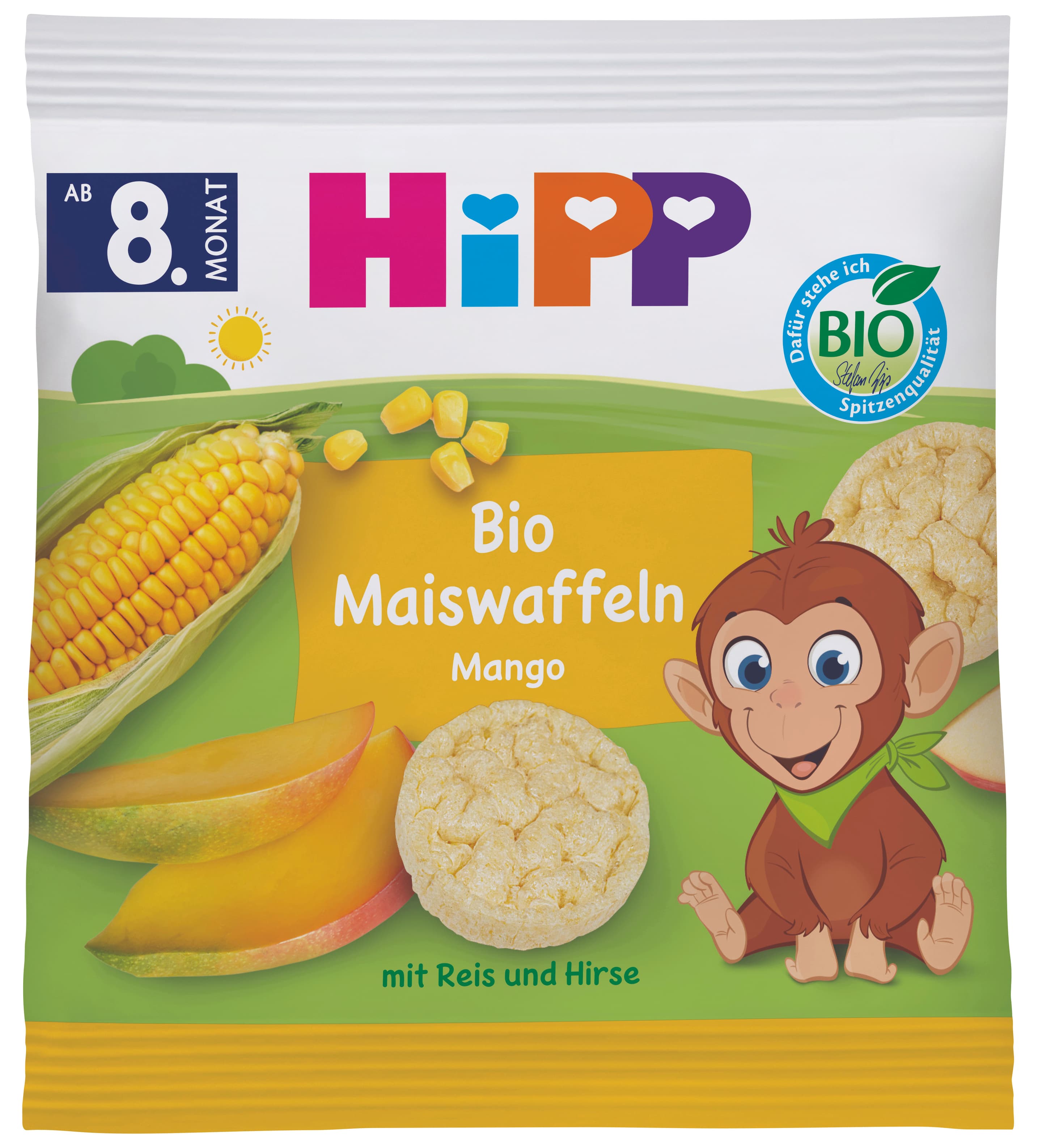 HiPP Bio Maiswaffeln Mango