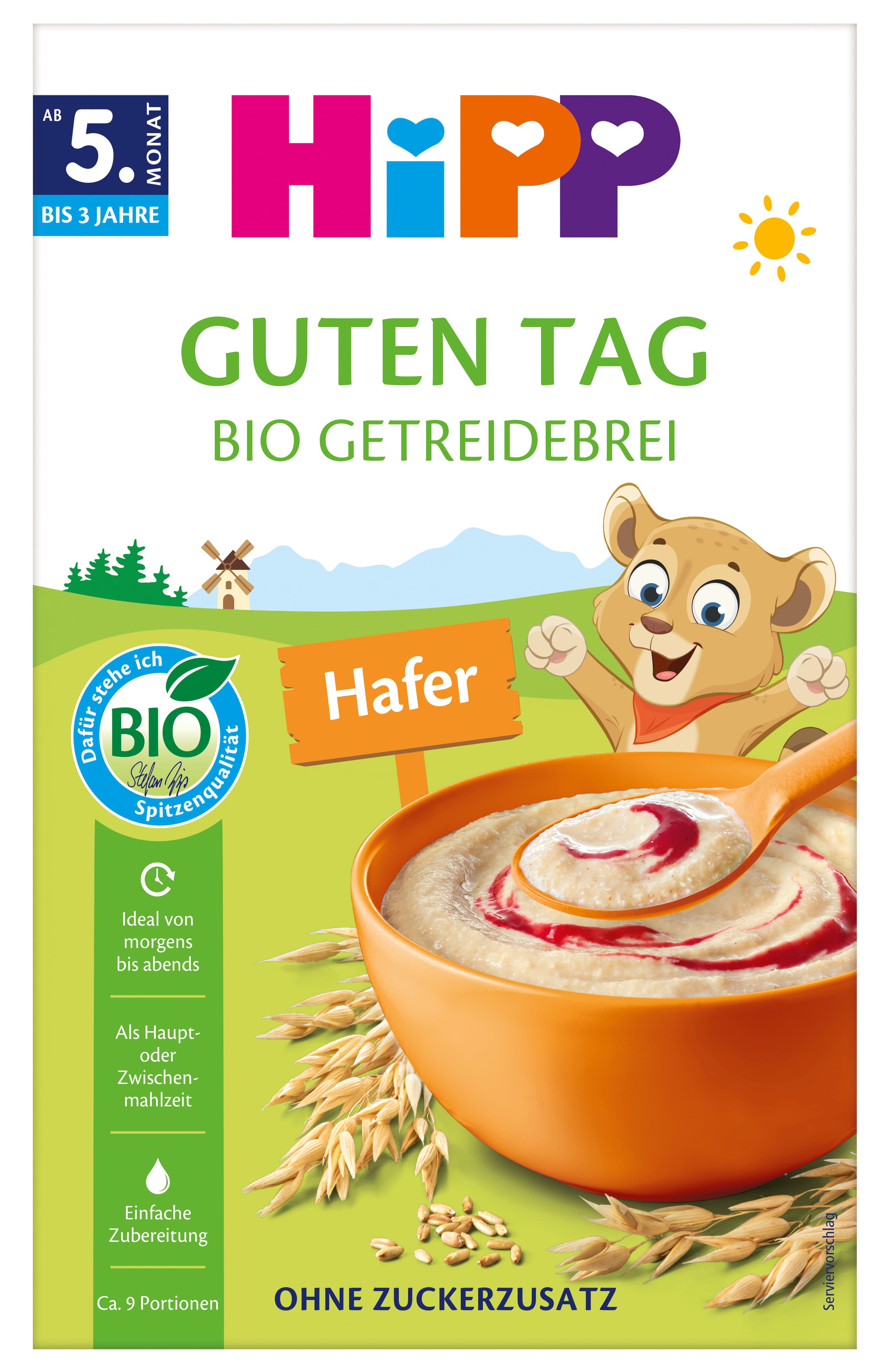 HiPP Bio Getreidebrei 100% Hafer