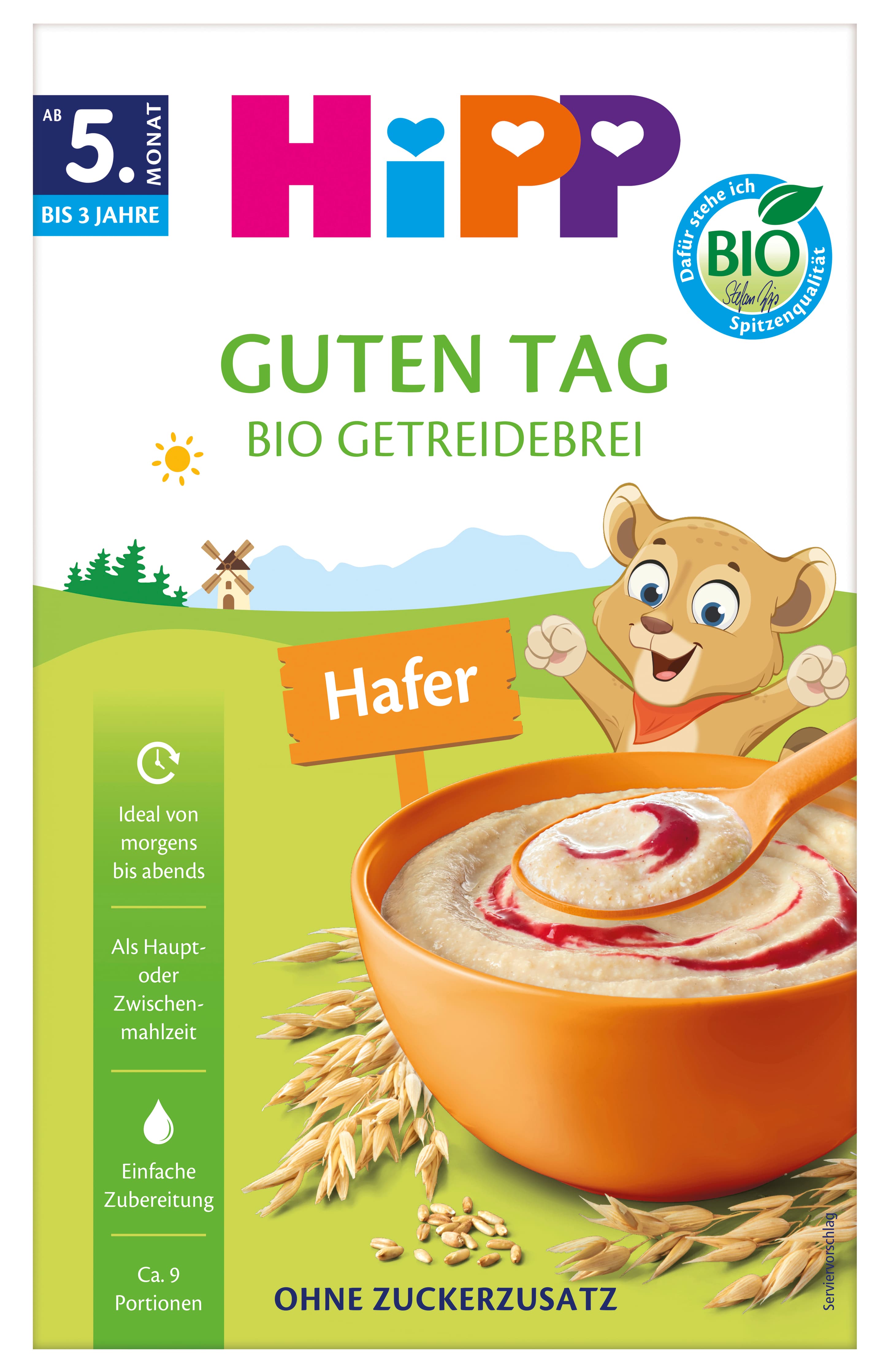 HiPP Bio Getreidebrei 100% Hafer