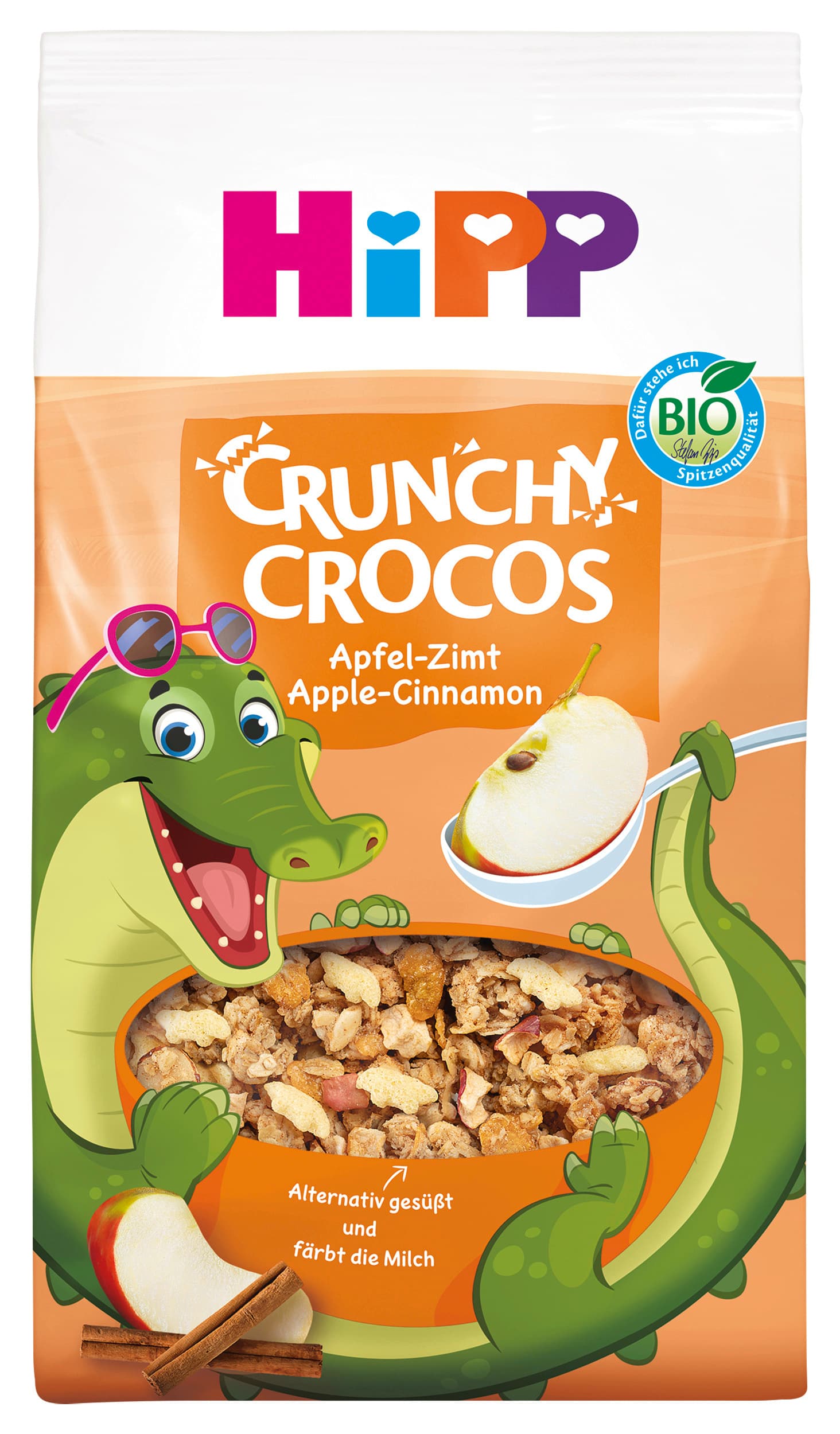 HiPP Bio Müsli Crunchy Crocos Apfel-Zimt