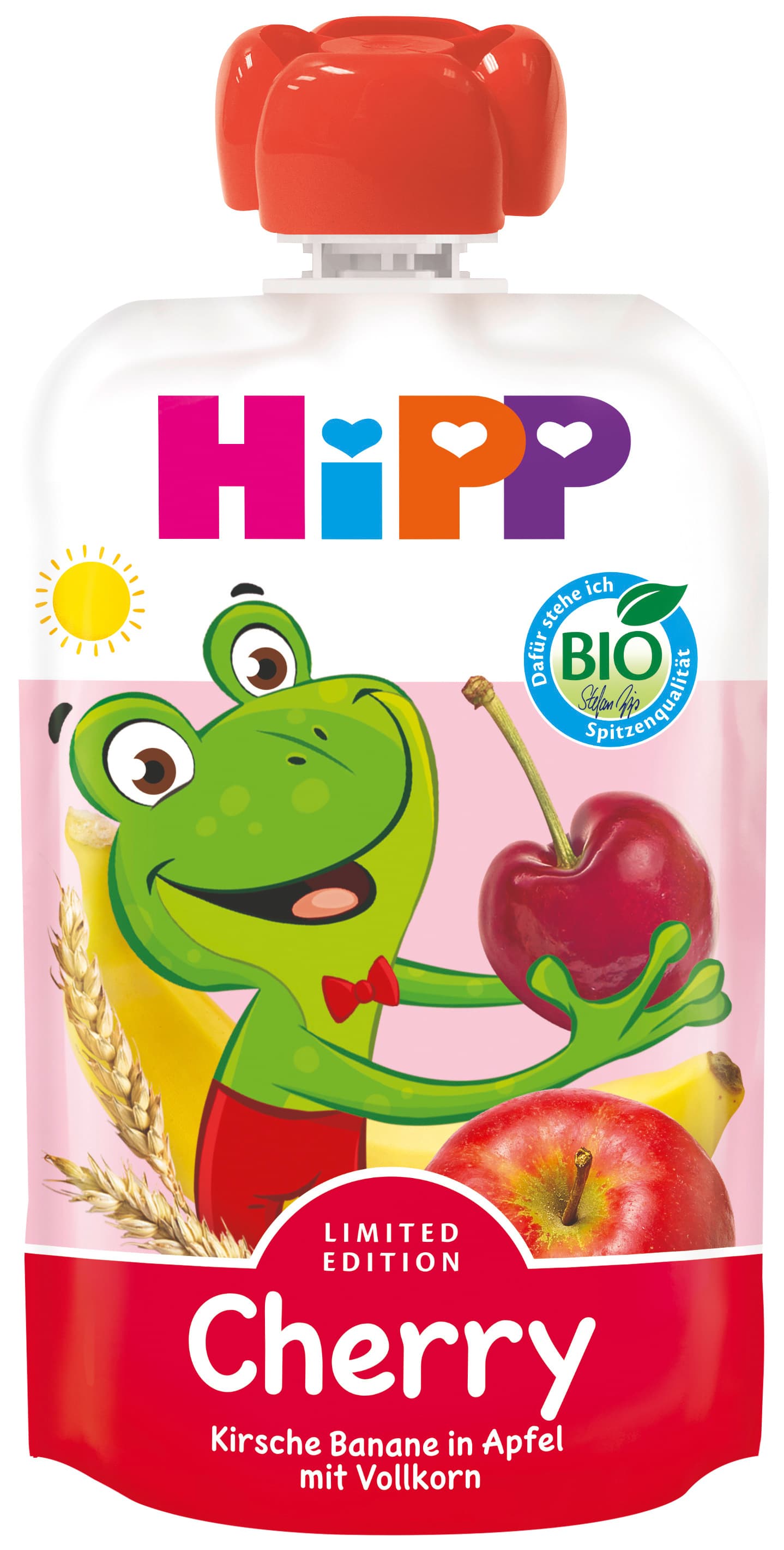HiPP Bio Müesli Heidelbeere Banane in Apfel mit Joghurt, Quetschie