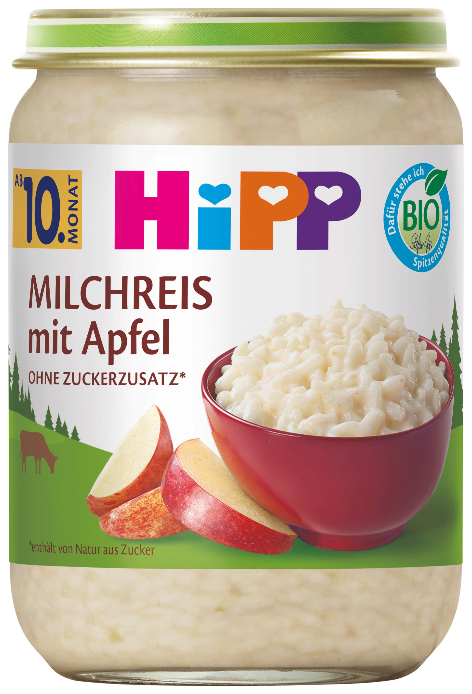 HiPP Milchreis mit Apfel, ab 10. Monat