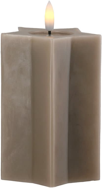 GILDE LED-Stumpenkerze H=15,5cm