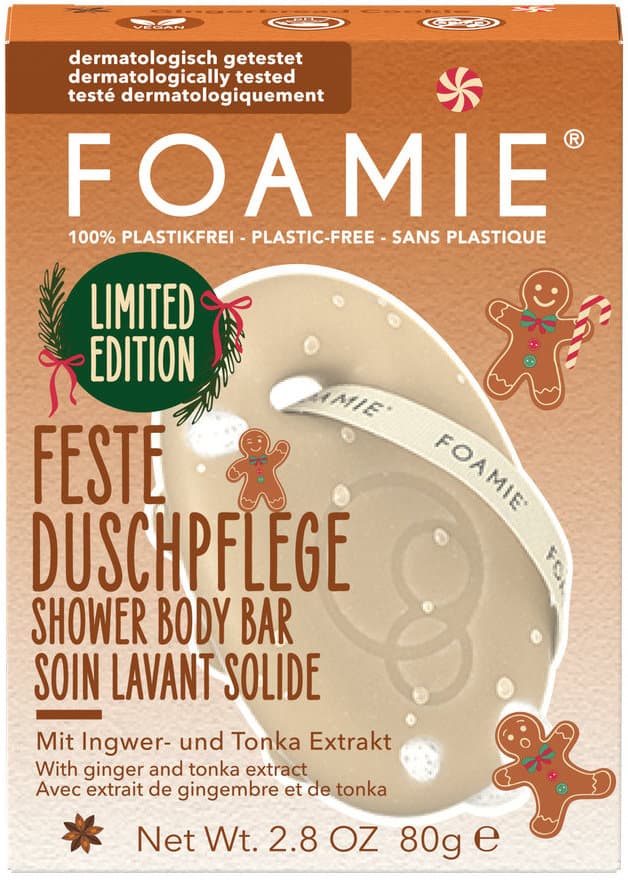 FOAMIE Feste Duschpflege Gingerbread Cookie