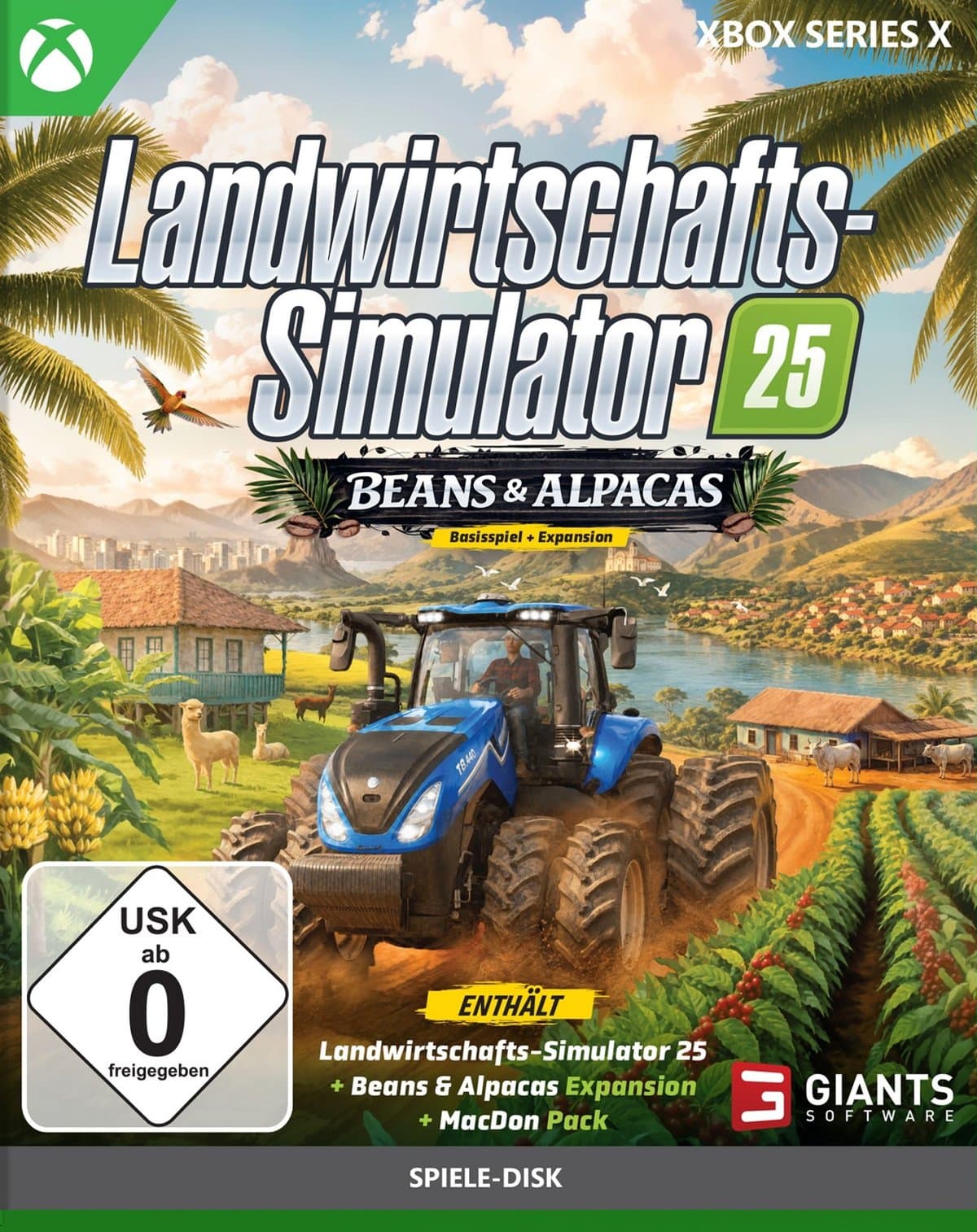 Landwirtschafts-Simulator 25 - Beans & Alpacas - Xbox Series X