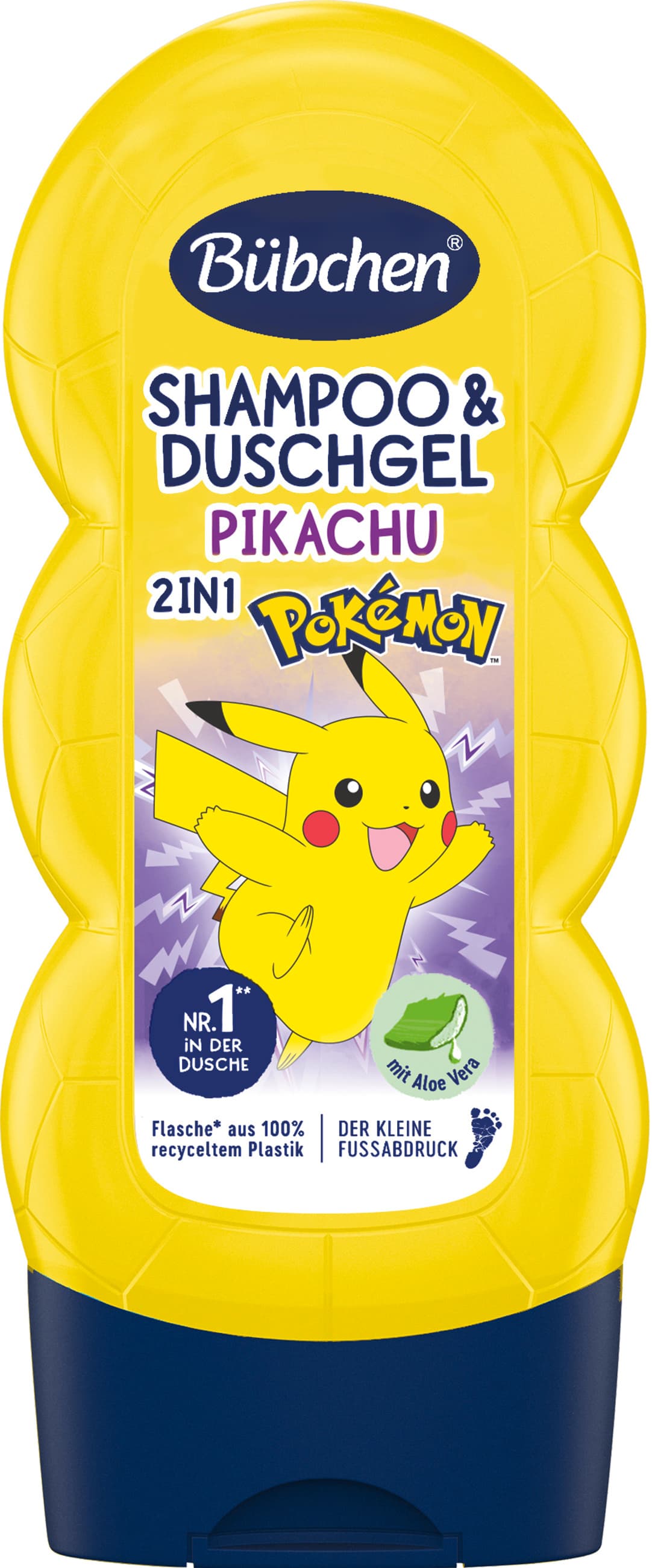Champú y gel de ducha 2 en 1 Pikachu de Bübchen