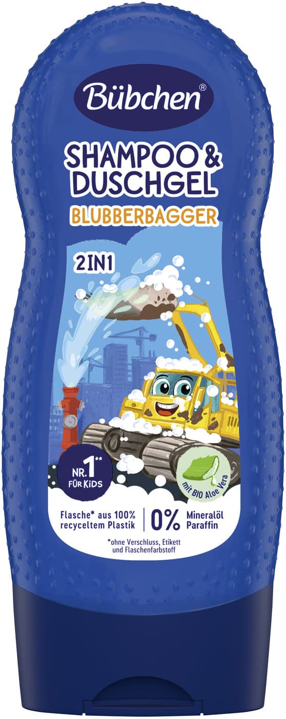 Bübchen Kids Shampoo & Duschgel Blubberbagger