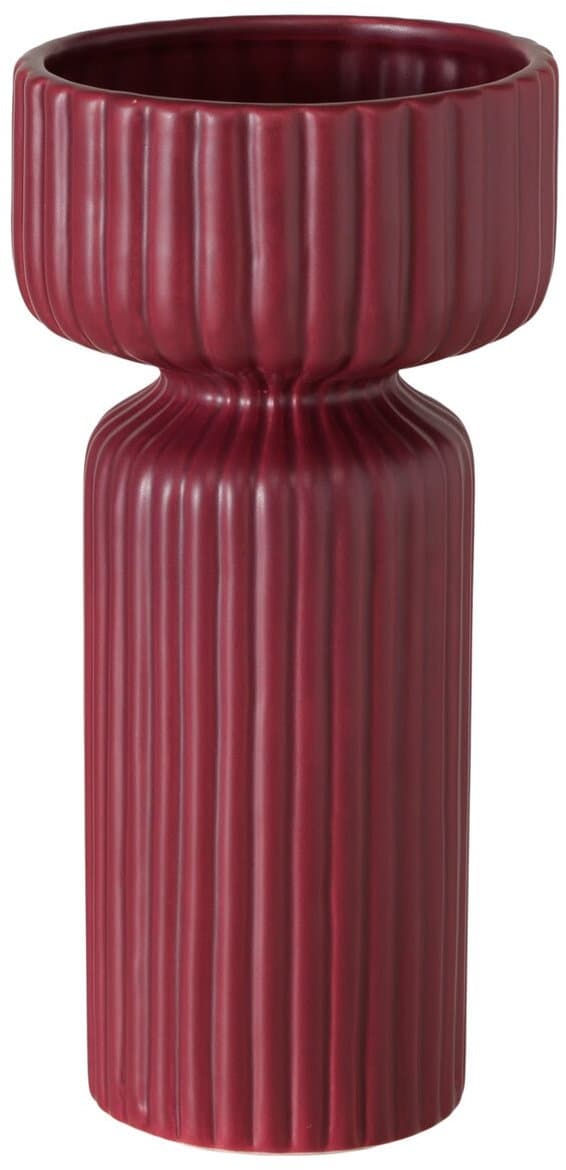 Boltze Vase Burgunda